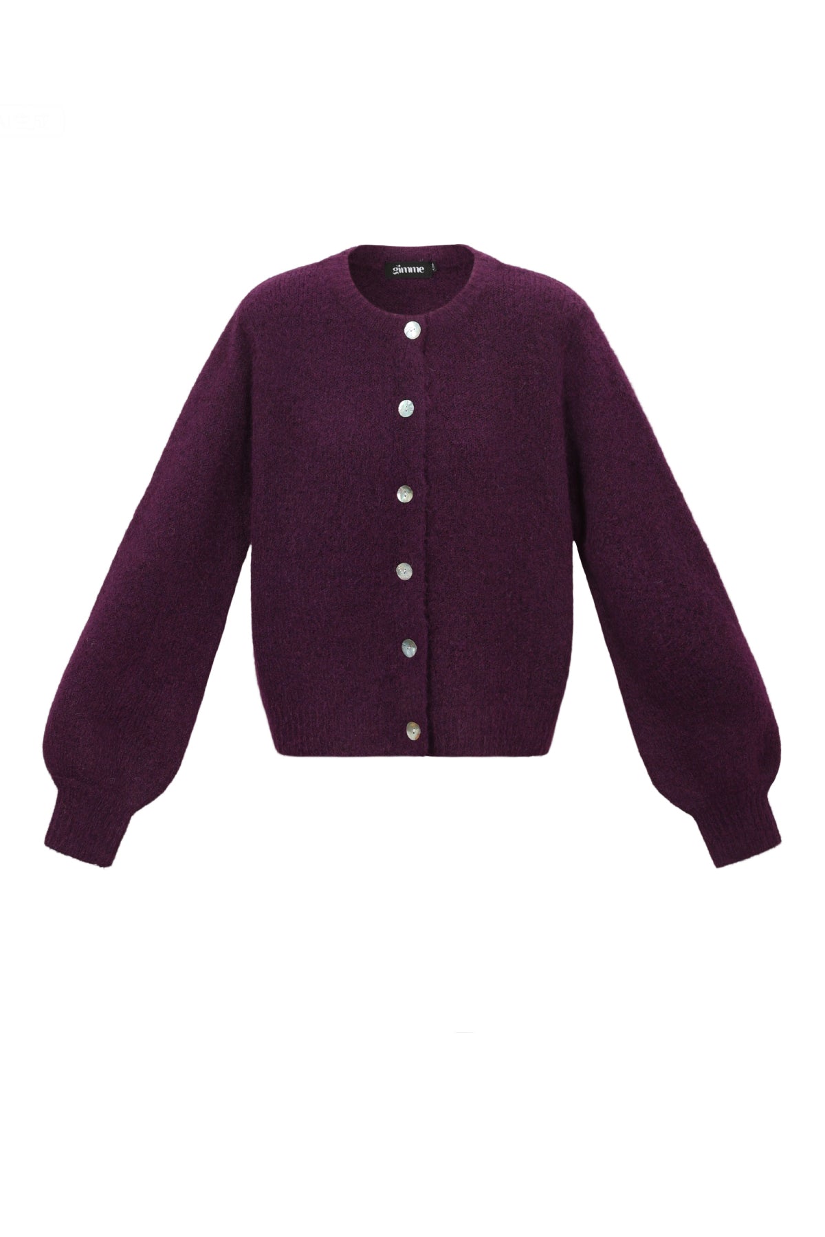 Dames gebreid cardigan van polyester in elf kleuren