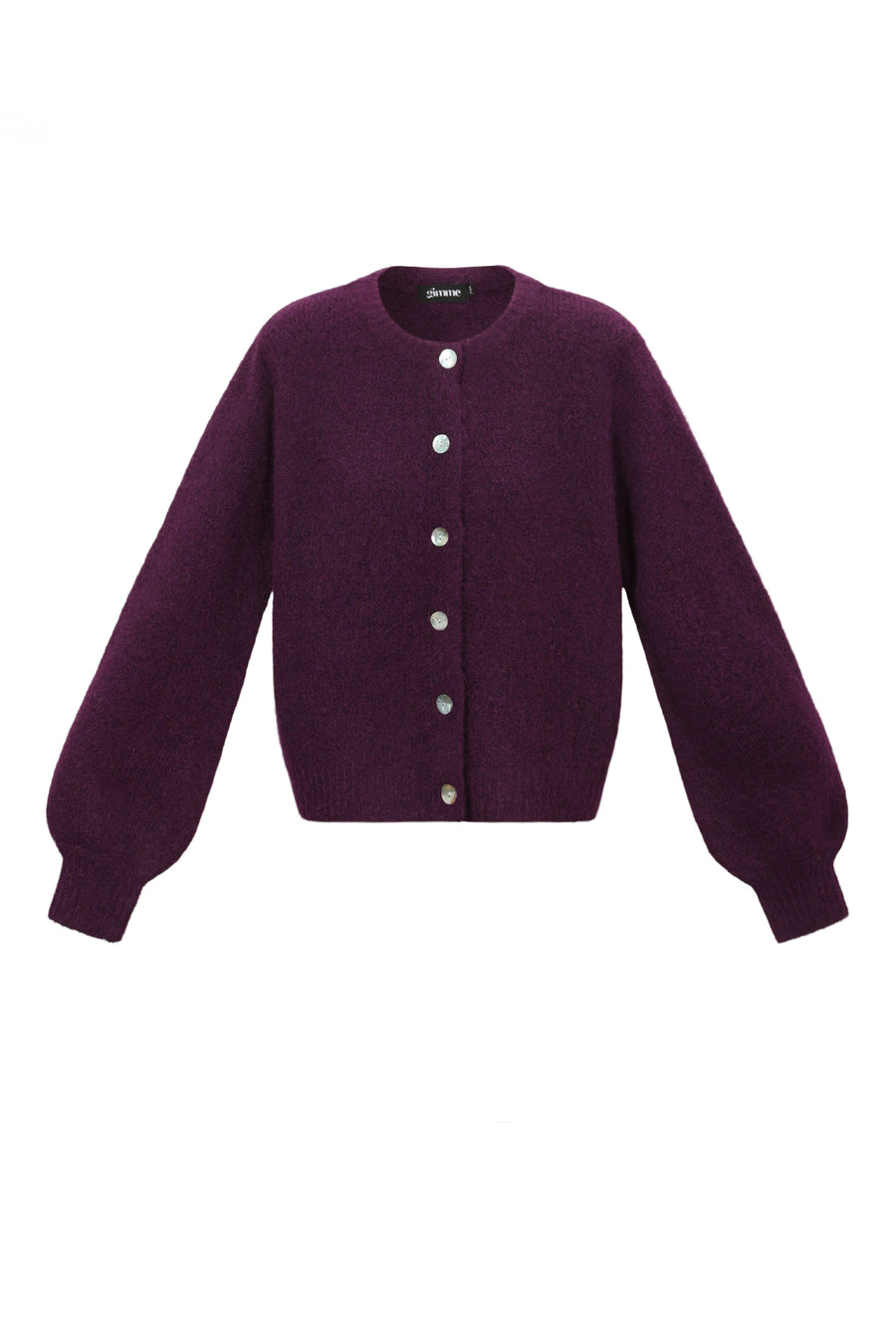 Dames gebreid cardigan van polyester in elf kleuren