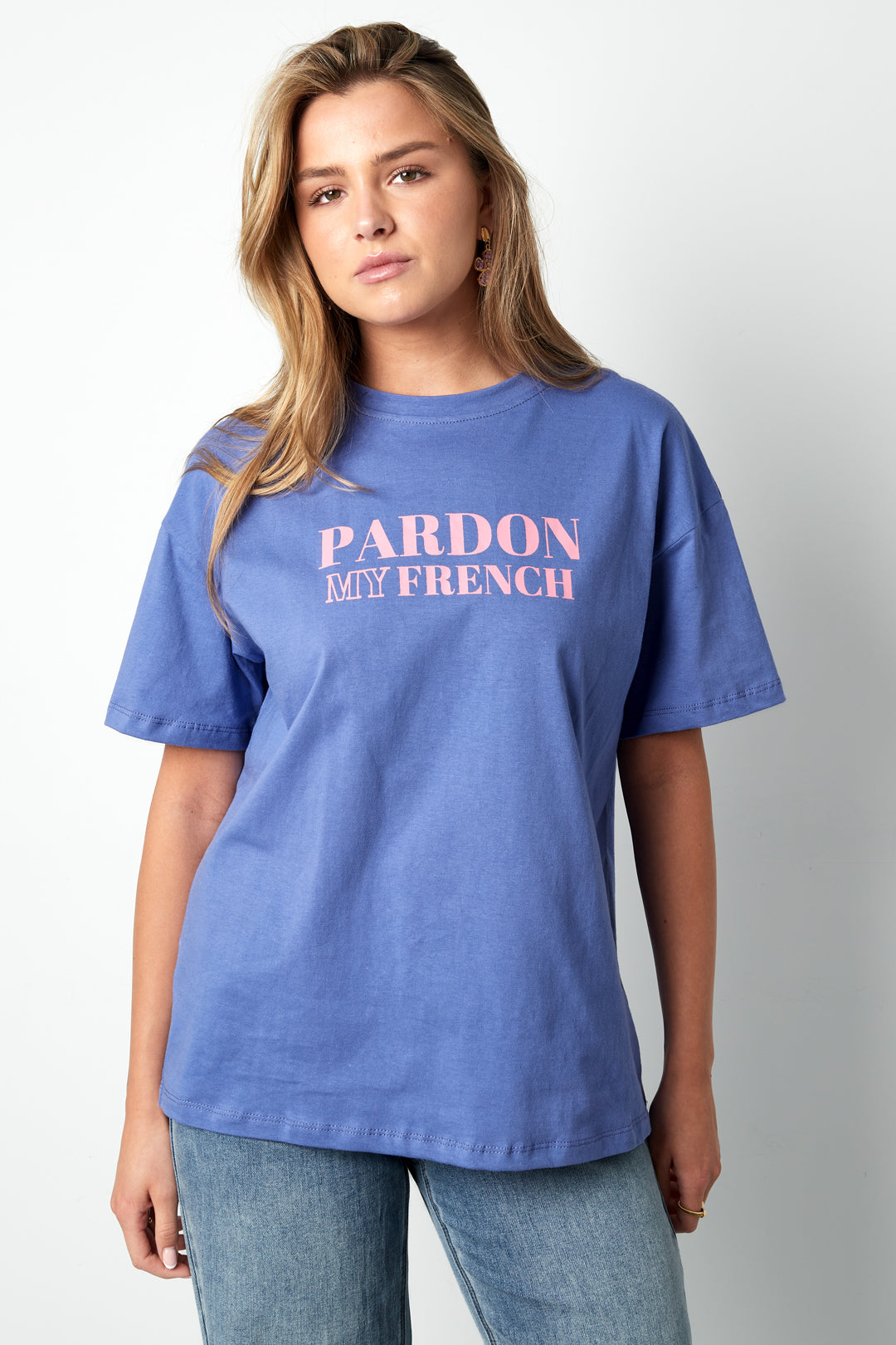 T-shirt pour femme avec texte imprimé – photo 3