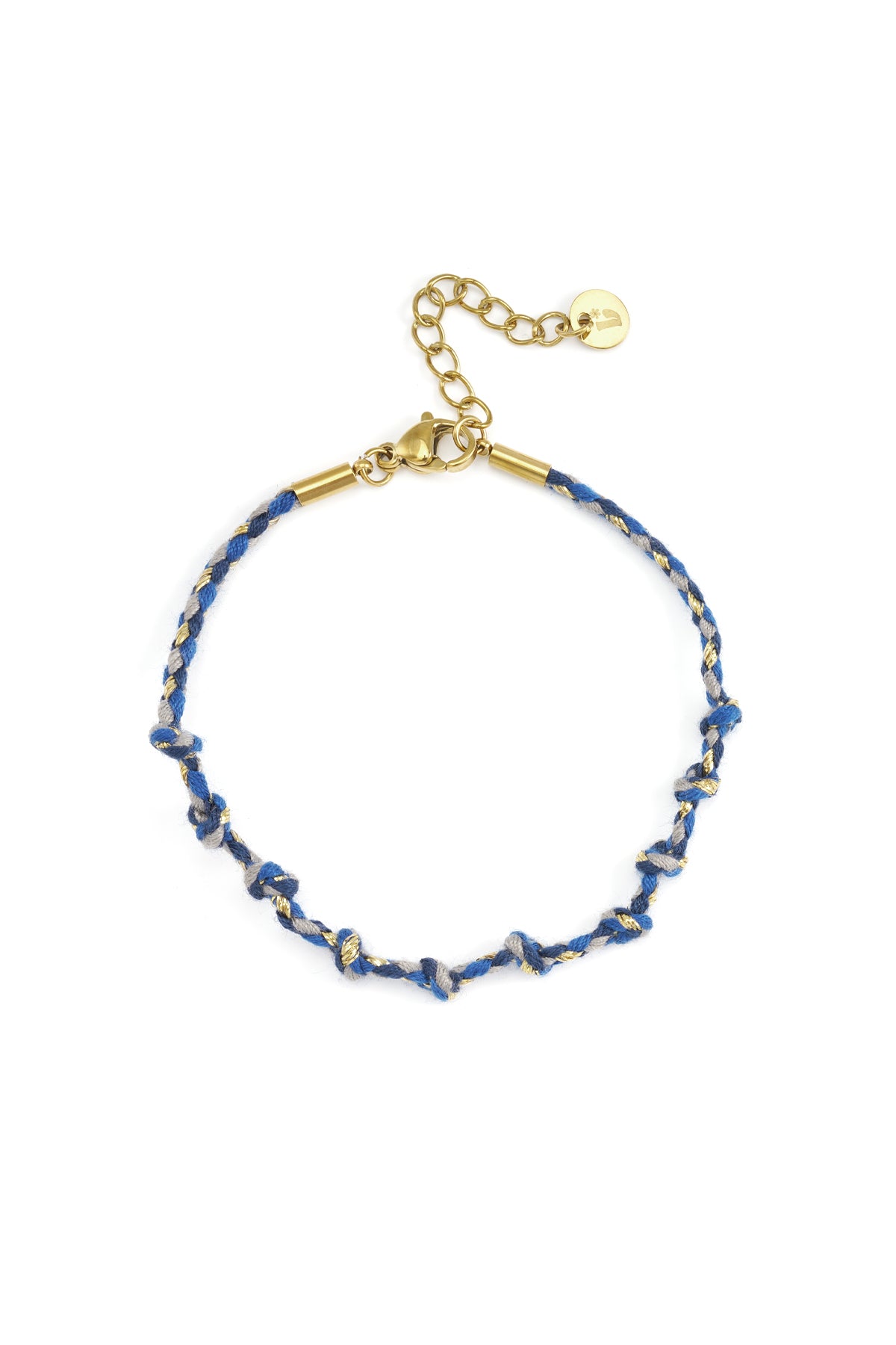 Bracelet tressé en coton pour femme avec mélange de couleurs – plusieurs couleurs – photo 7