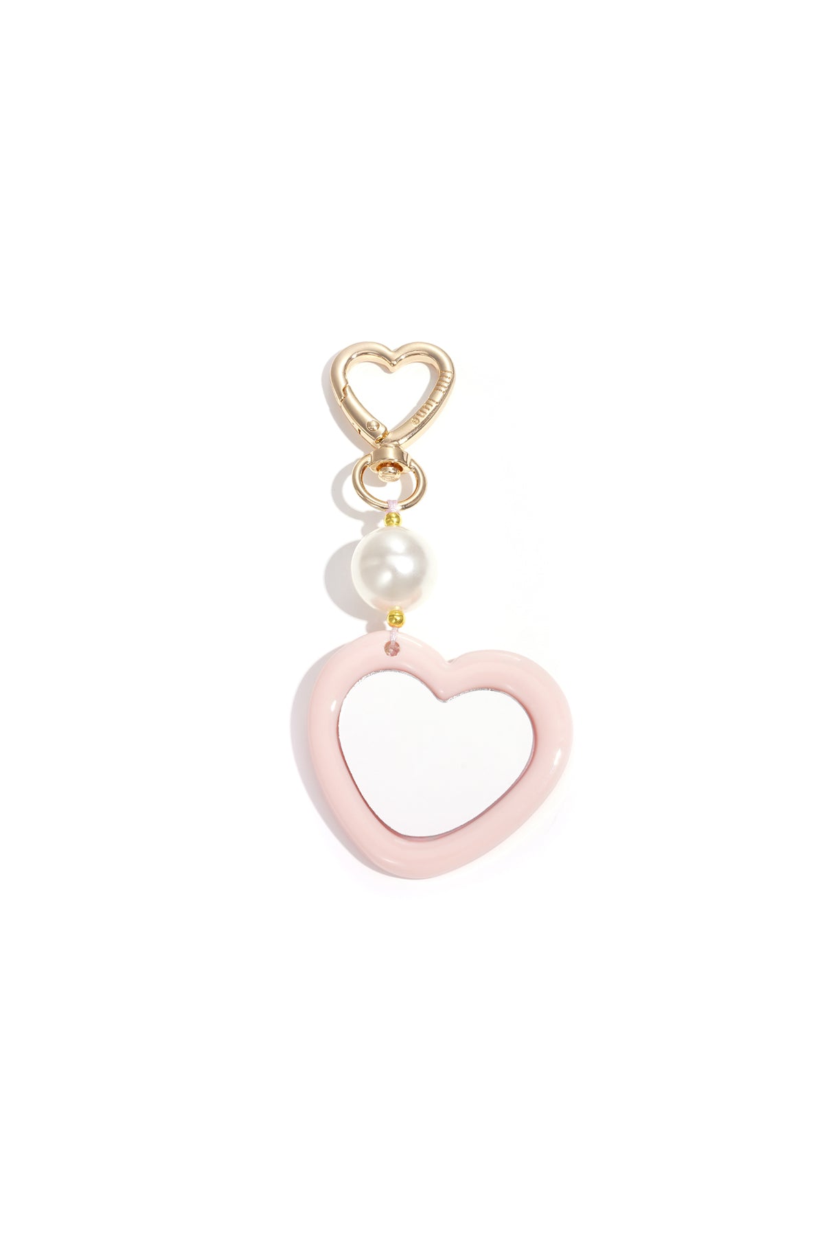 Handbag Hanger made of alloy, ABS, acrylic with heart shape – multiple colours