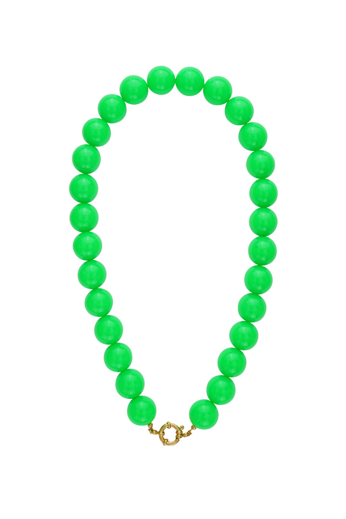 Resin beaded necklace for women - multi-coloured - creative – image 23