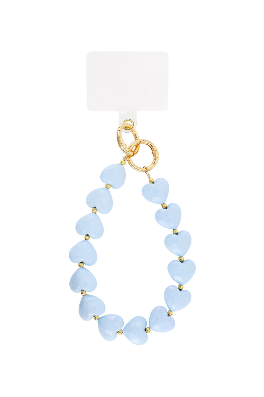 Cordon de téléphone en acrylique avec pendentif cœur – plusieurs couleurs – quotidien