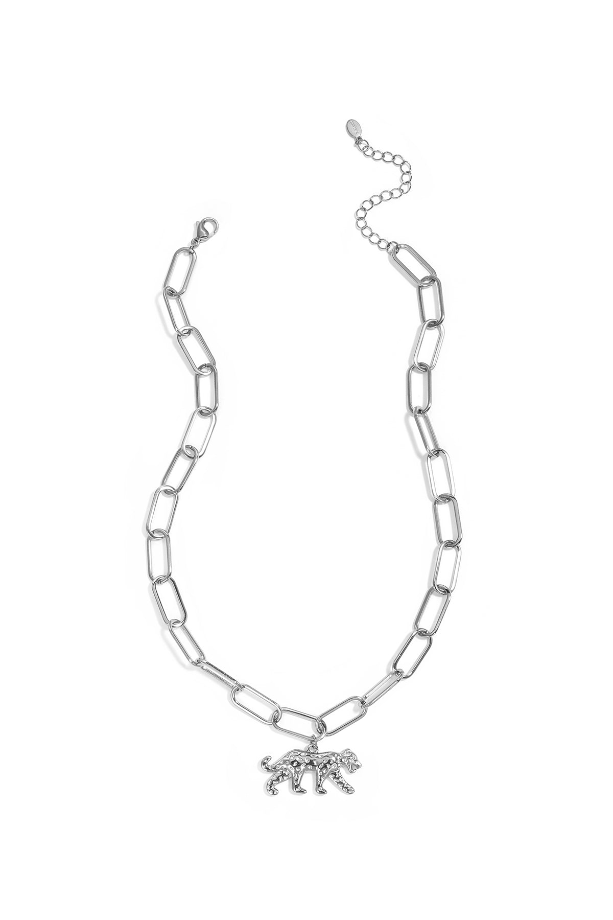 Women's Necklace with Stainless Steel Animal Motif Pendant – Gold-Colored