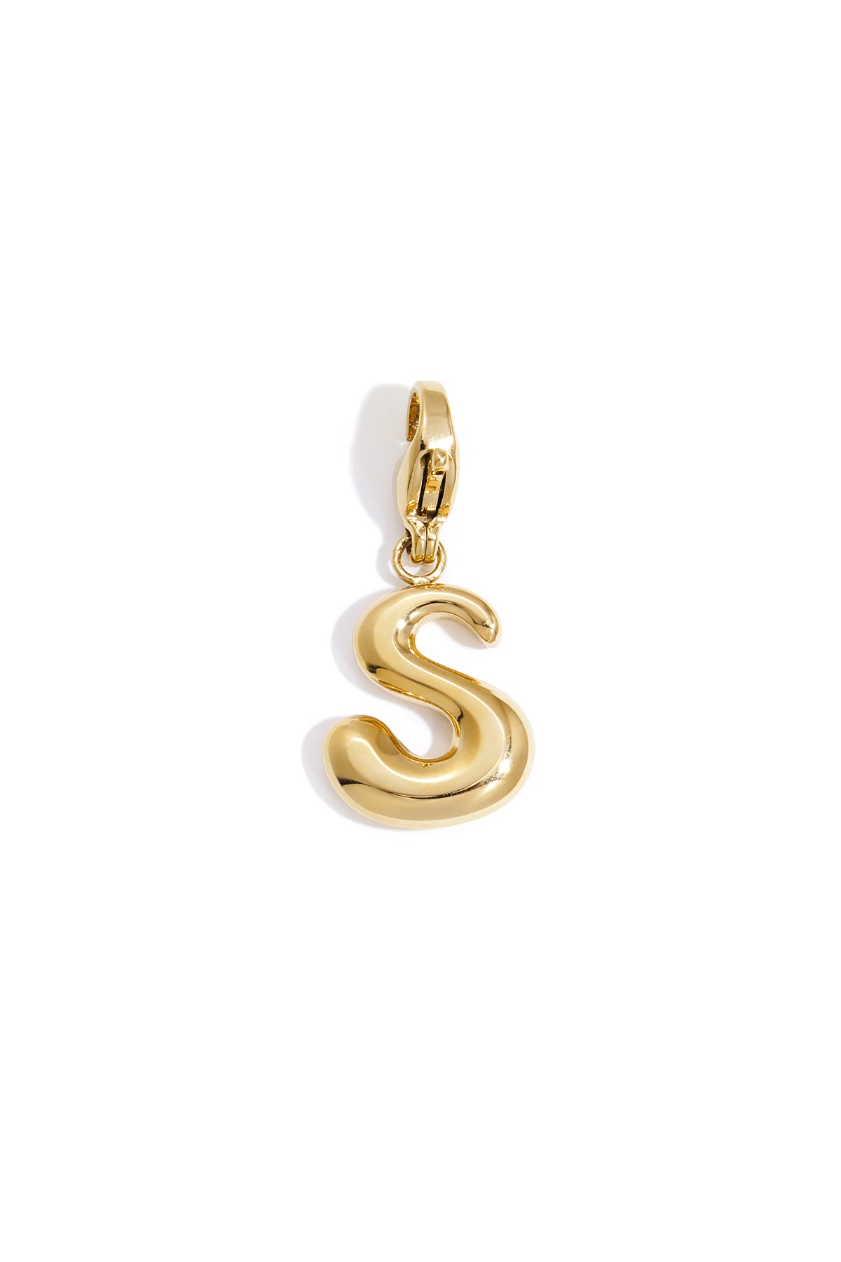 Composant de bijoux en acier inoxydable avec détail lettre – couleur or – photo 21