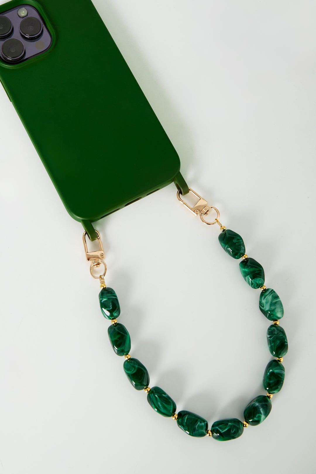 Telefoonketting van acryl, CCB en legering