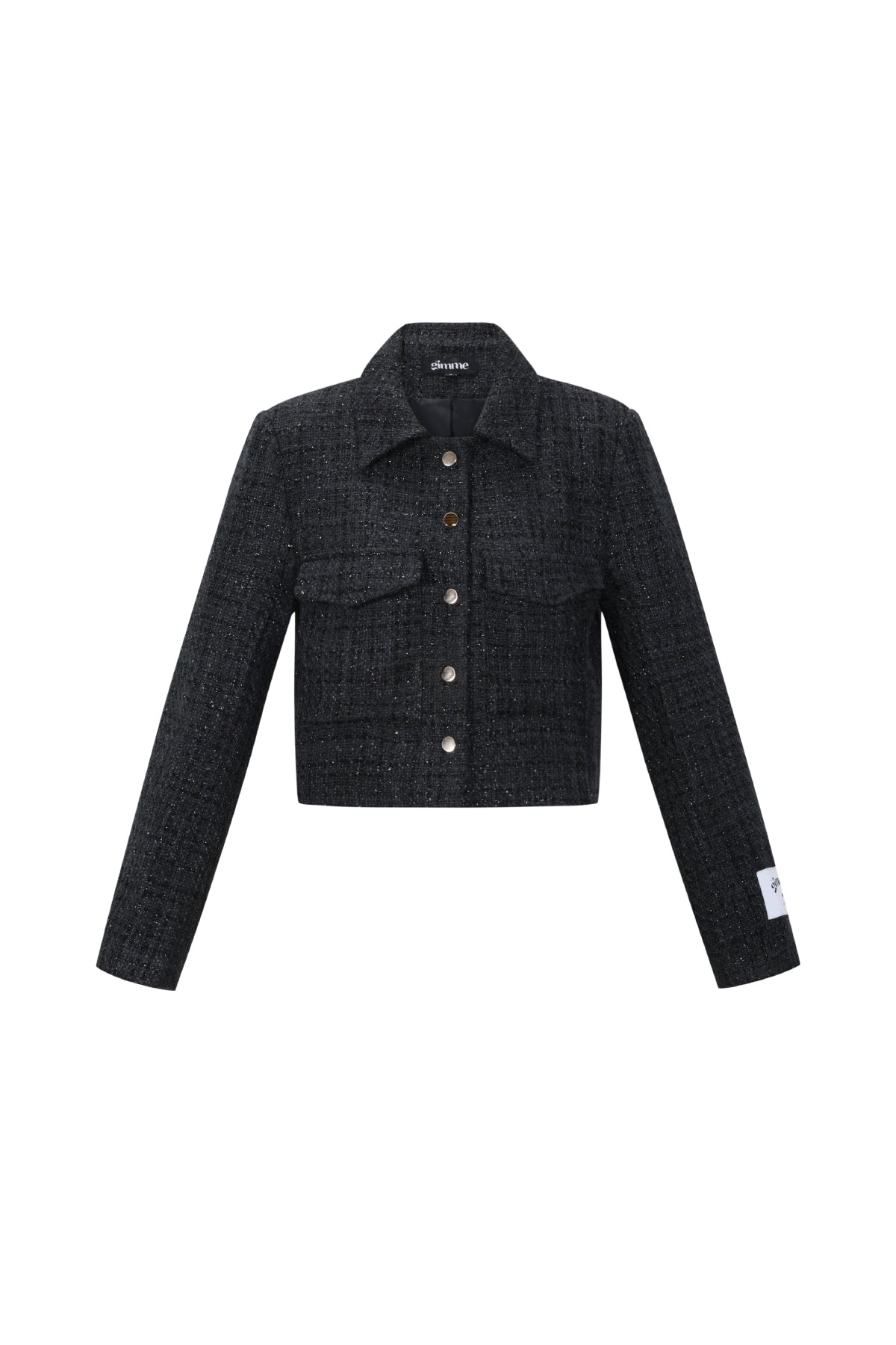 Dames elegant geruit jacket van polyester – productfoto 10