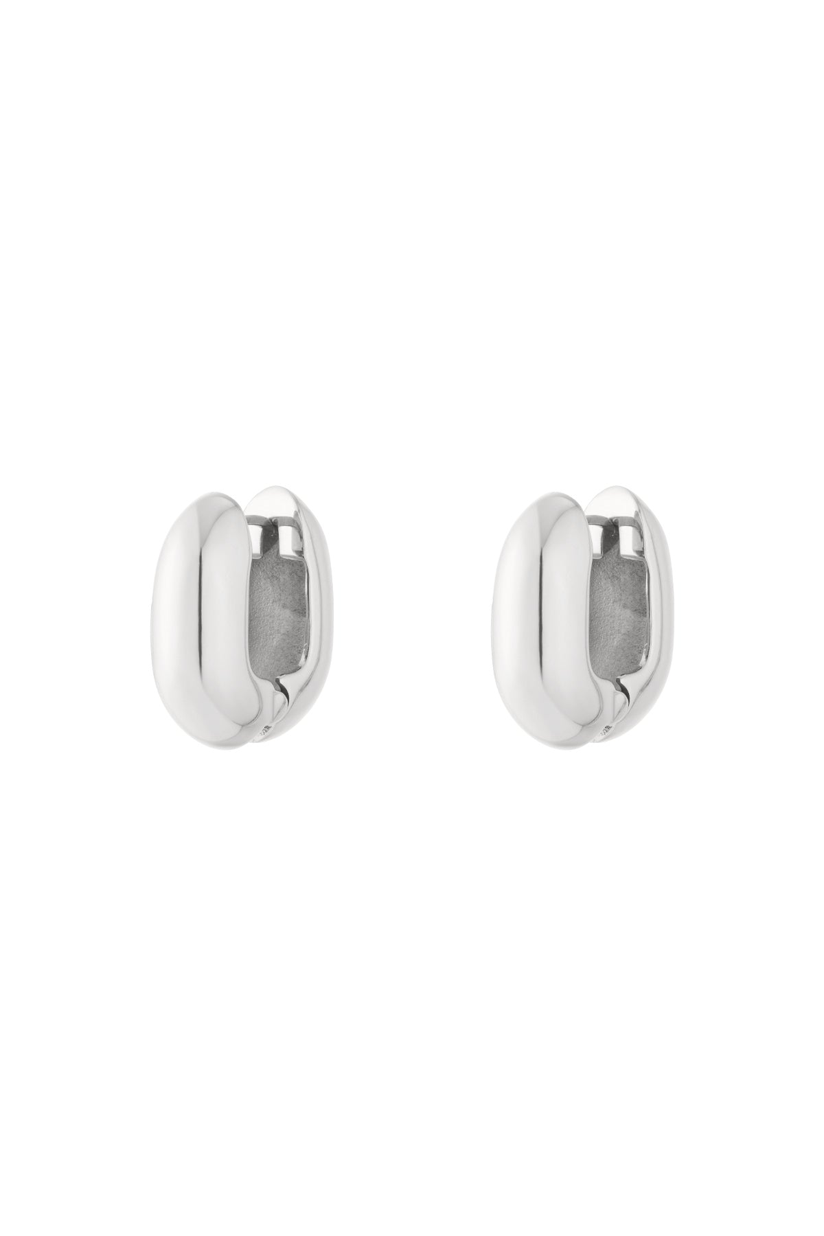 Boucles d'oreilles pour femmes en acier inoxydable 304, de forme organique et rectangulaire