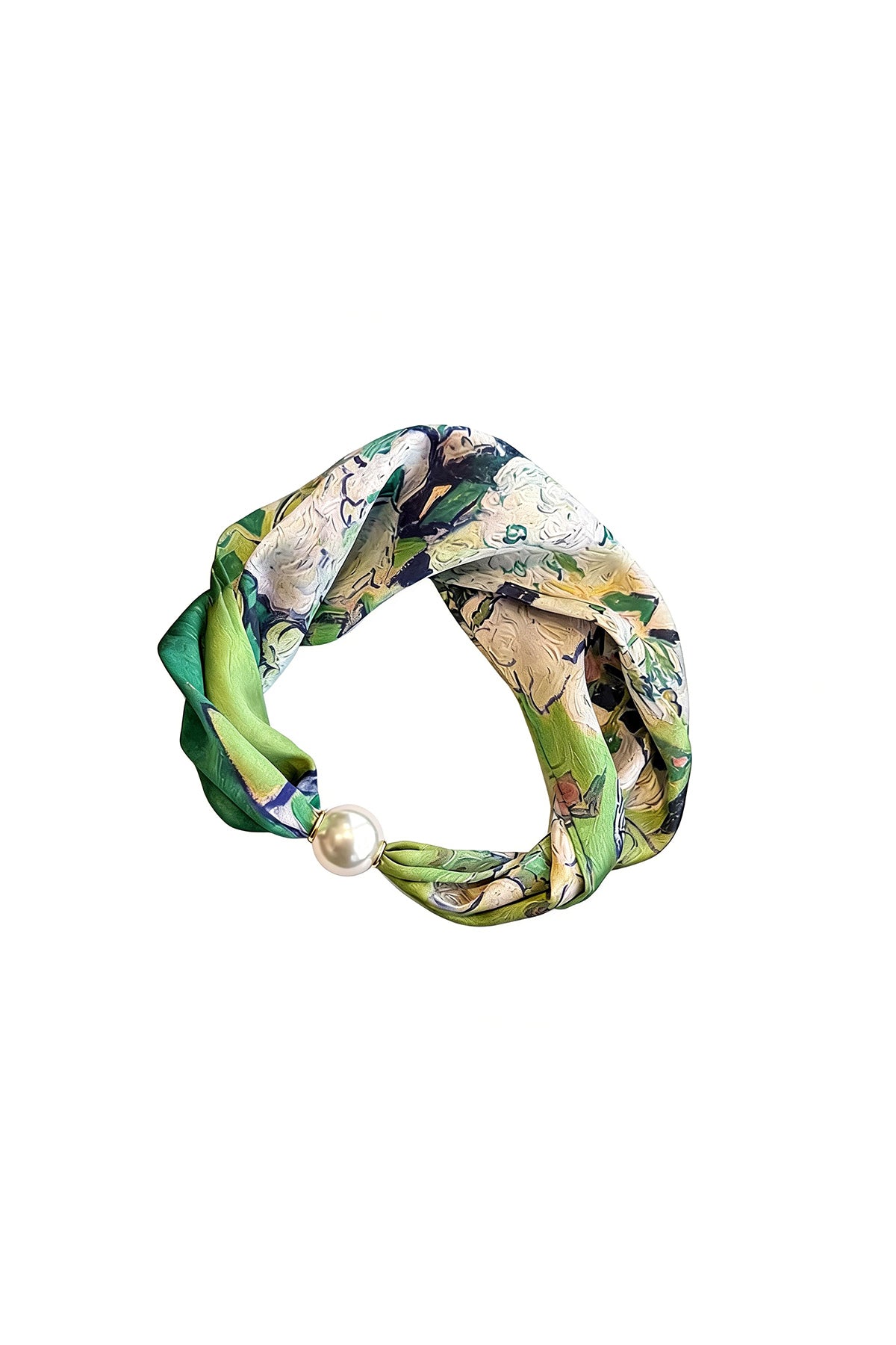 Zomersjaals met bloemenprint, casual, polyester, dagelijkse accessoires