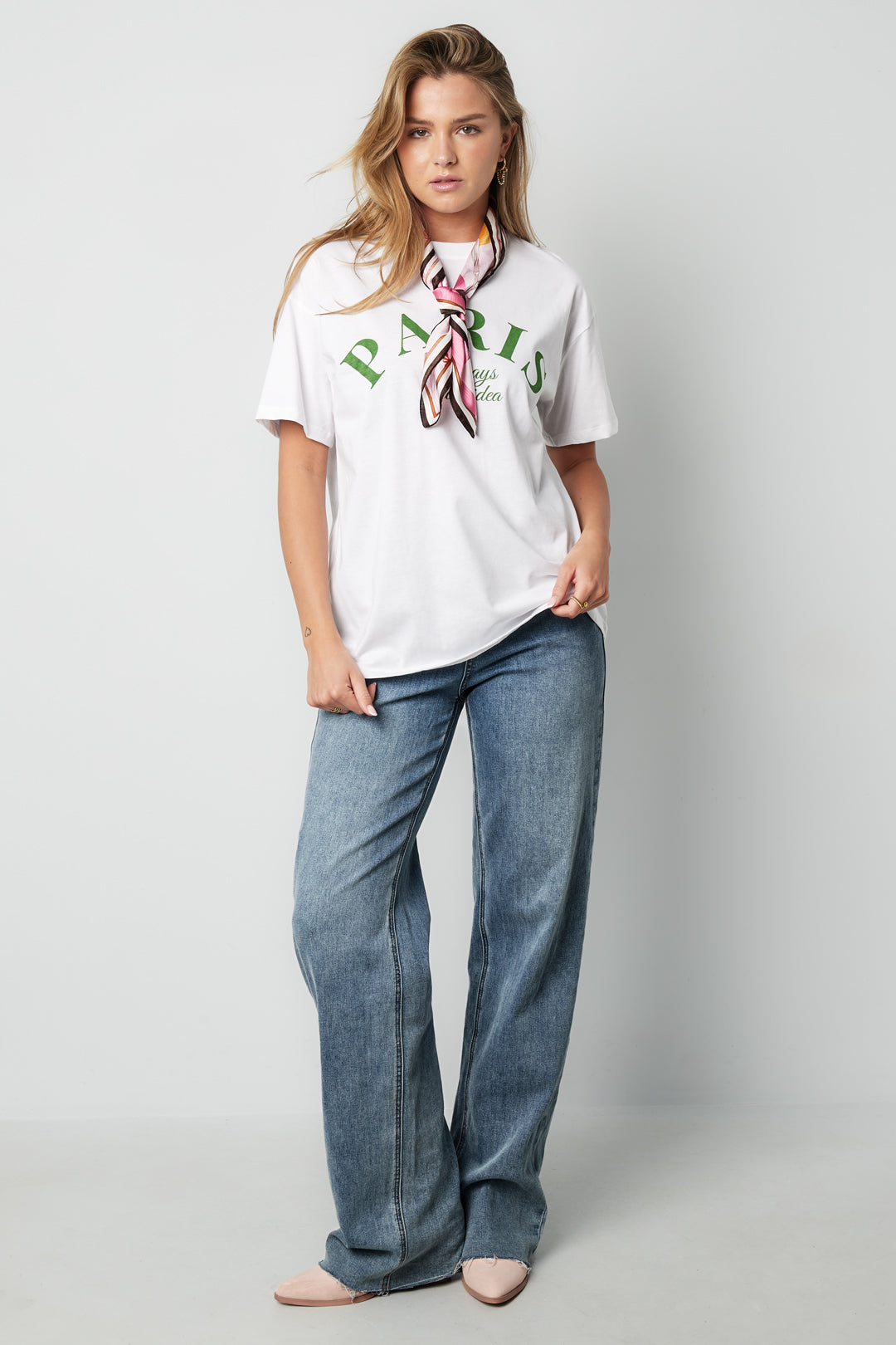 T-shirt pour femme avec texte imprimé – photo 6