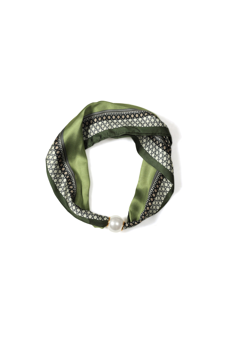 Zomersjaals met geometrische vormen, casual, polyester, dagelijkse accessoires