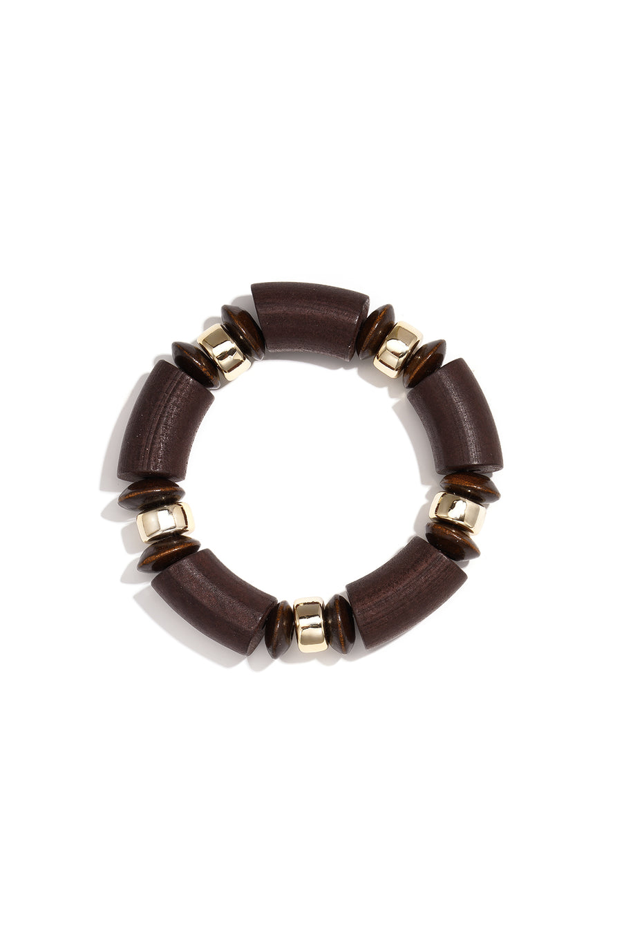 Houten kralenarmbanden, retro, eenvoudige dagelijkse serie, damessieraden