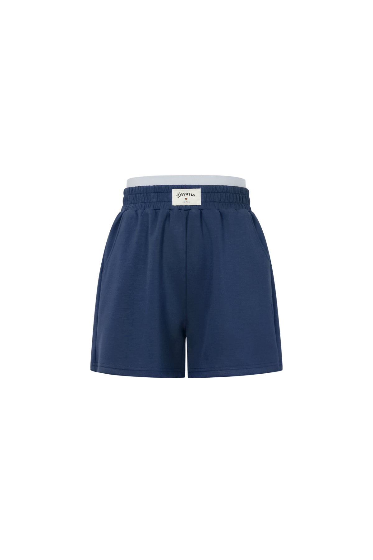 Dames sportieve shorts van gebreid polyester – productfoto 10