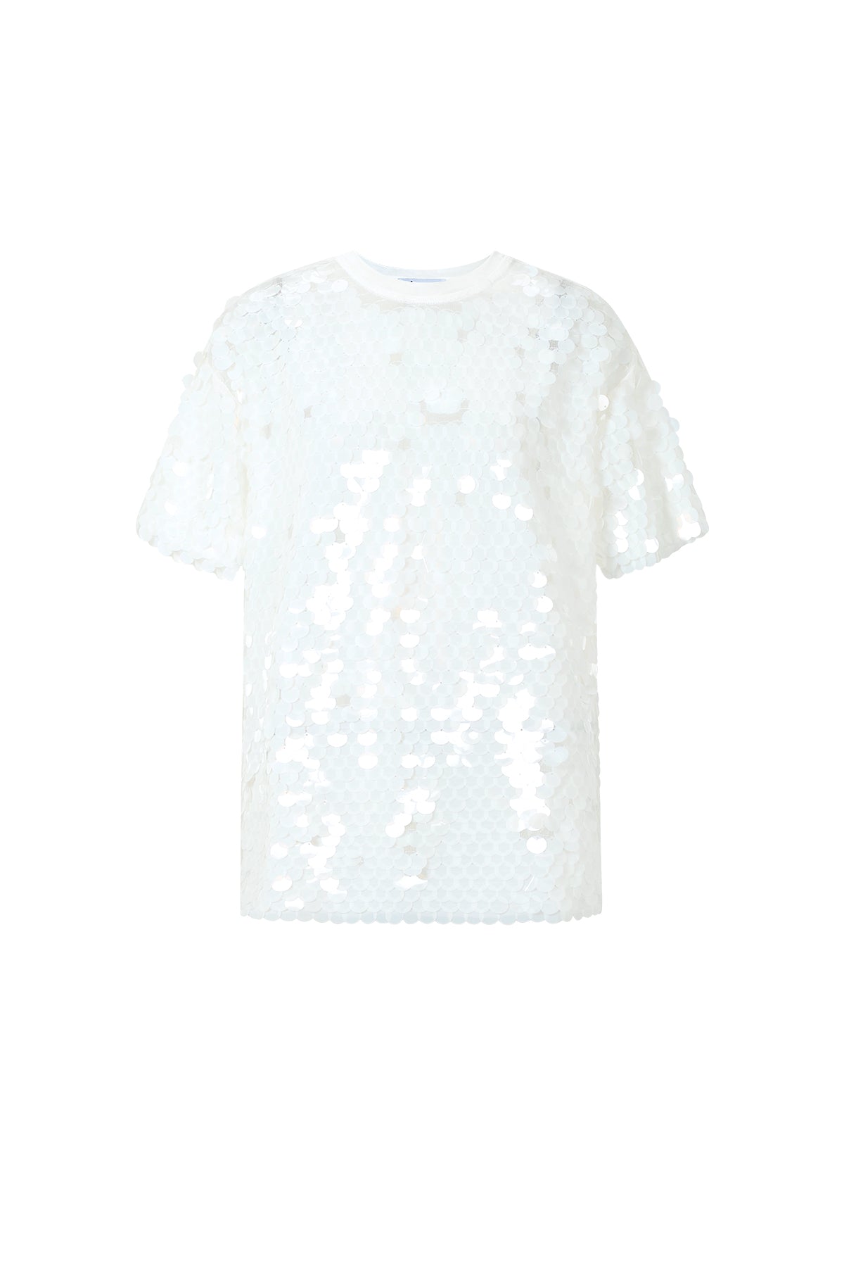 Dames T-shirt met pailletten – productfoto 6