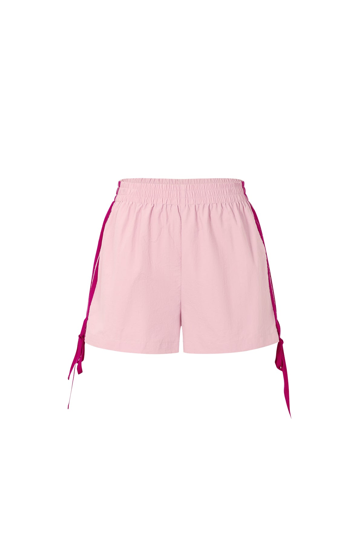 Dames sportieve gestreepte shorts – productfoto 7