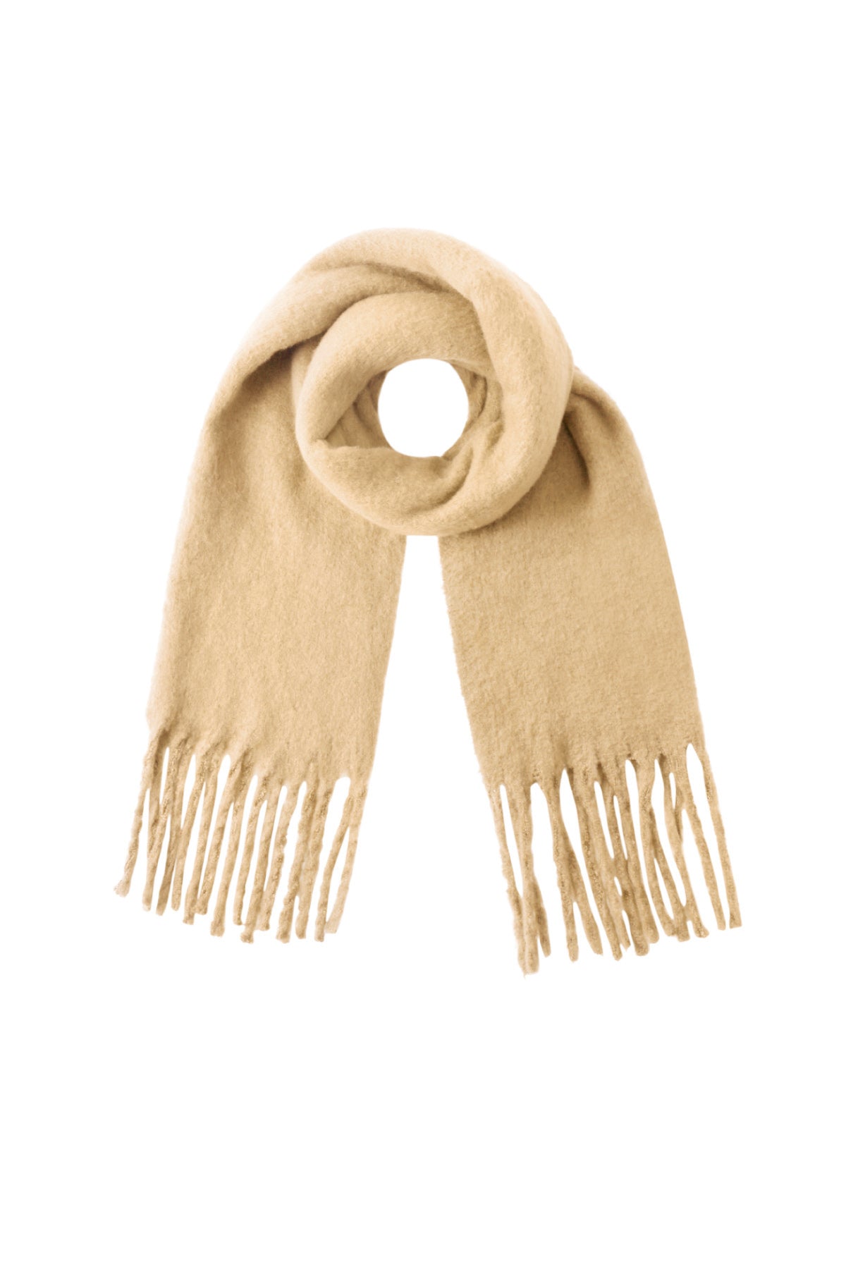 Écharpe d'hiver pour femmes 100 % polyester de couleur unie – plusieurs coloris