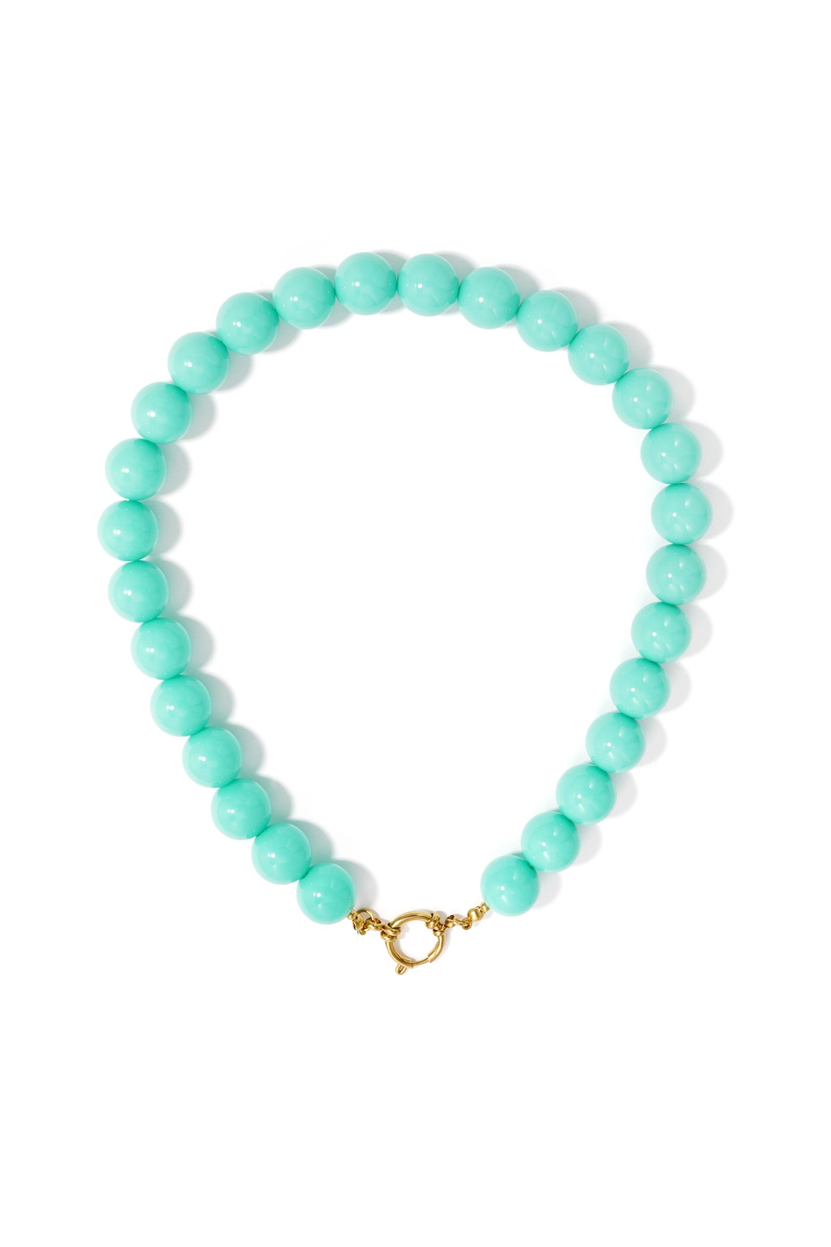 Resin beaded necklace for women - multi-coloured - creative – image 29