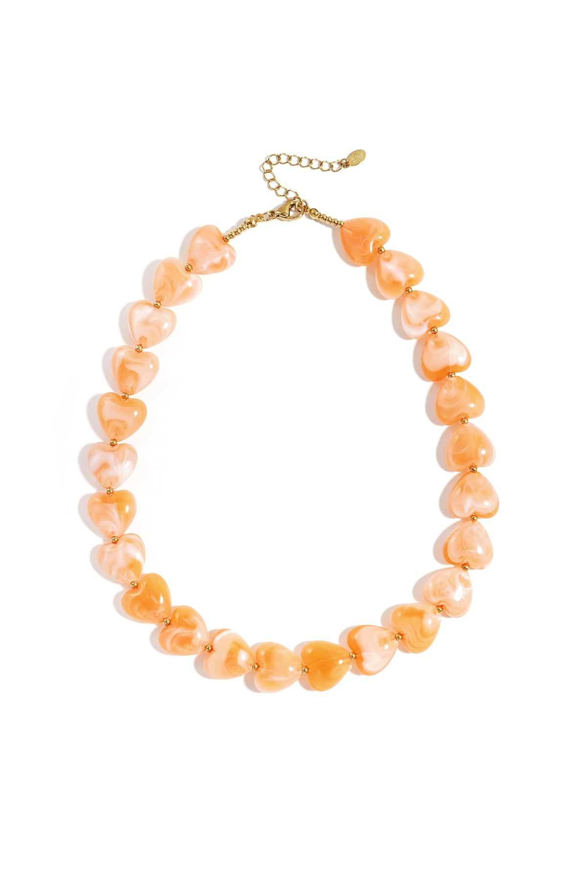 Women's Acrylic Beaded Necklace – Multi-color – Casual – image 8