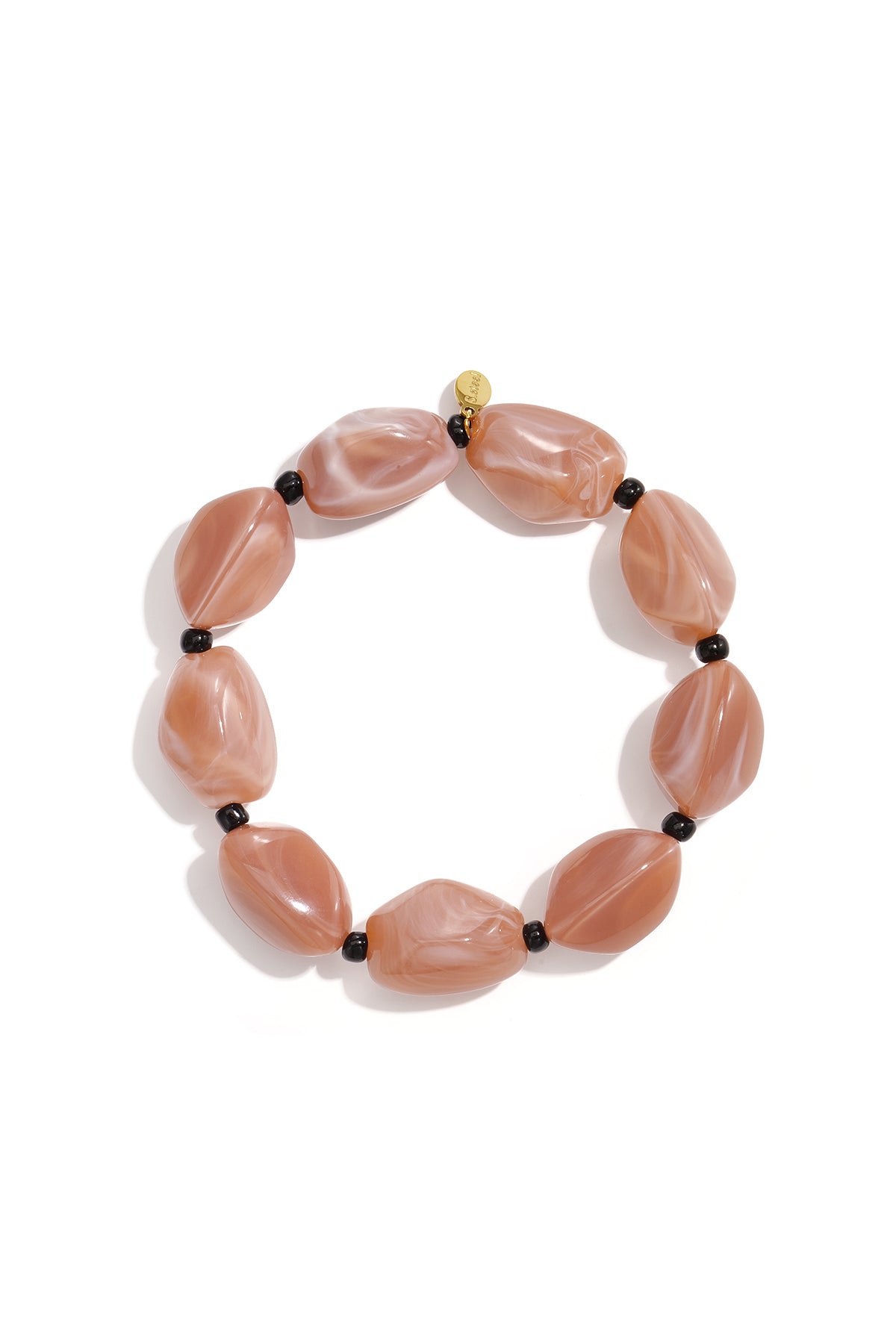 Beaded bracelet for women made of acrylic, glass, stainless steel – multiple colours – image 7