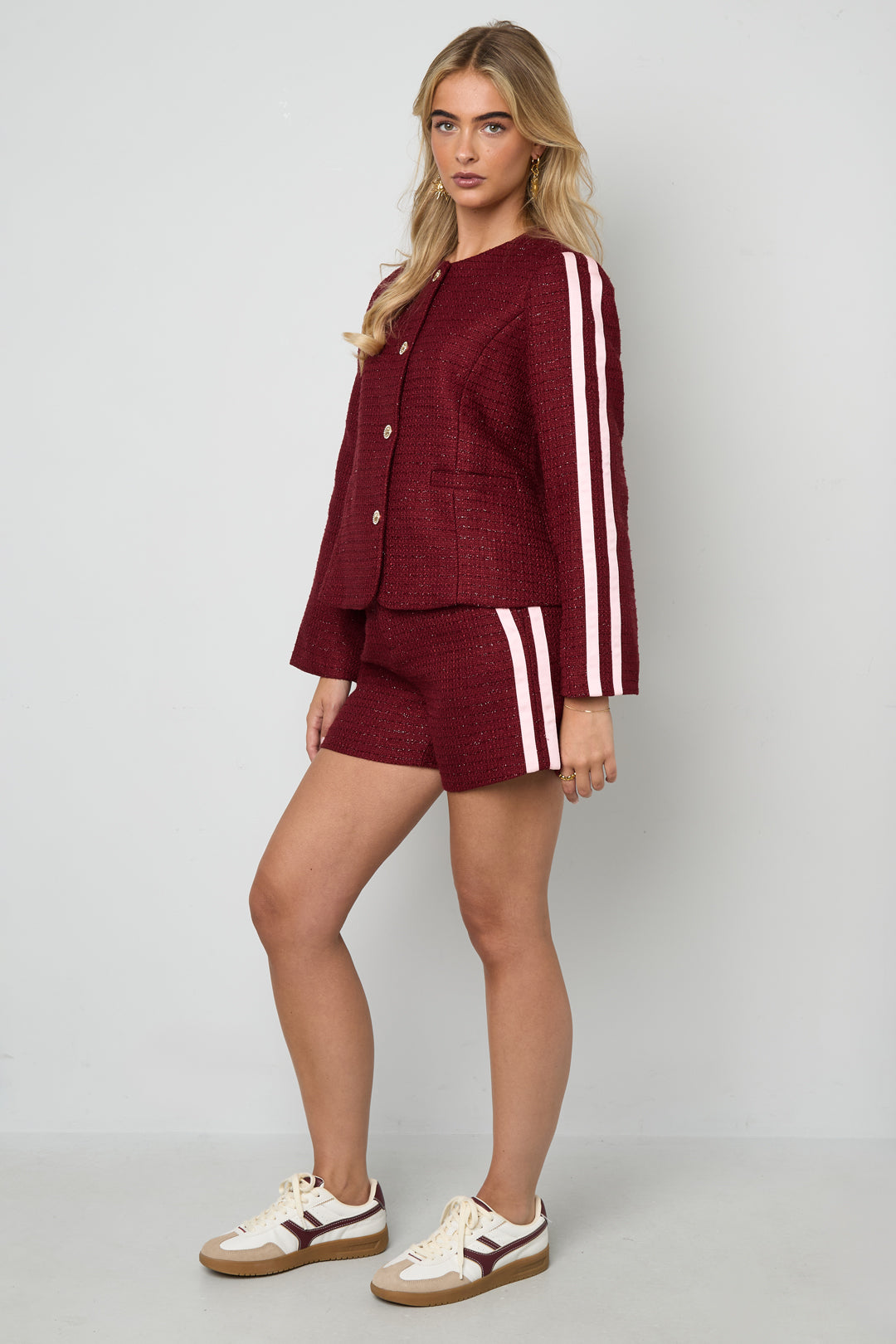 Short pour femmes à motif à carreaux – photo 8