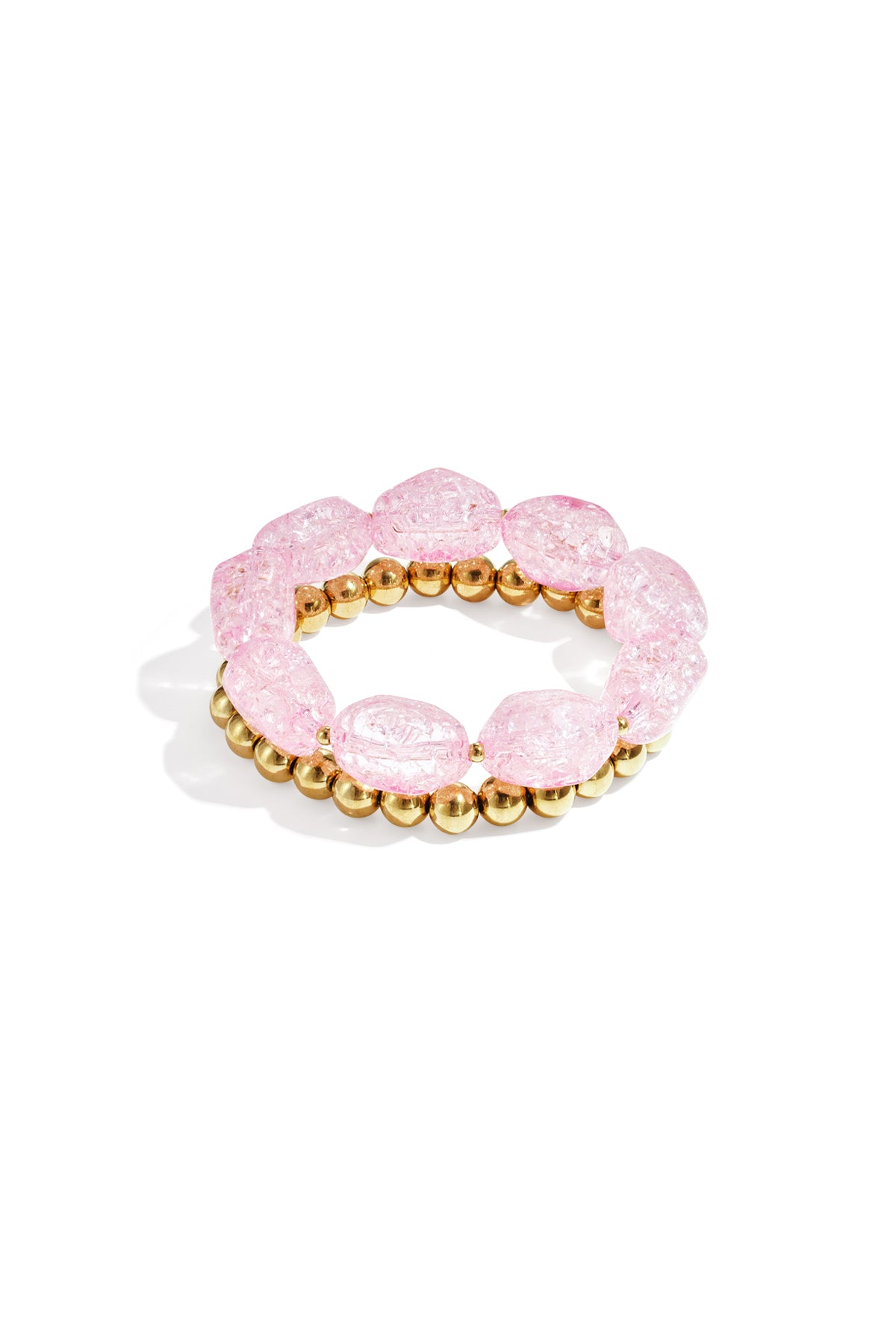 Bracelet de perles pour femme en acier inoxydable – plusieurs coloris