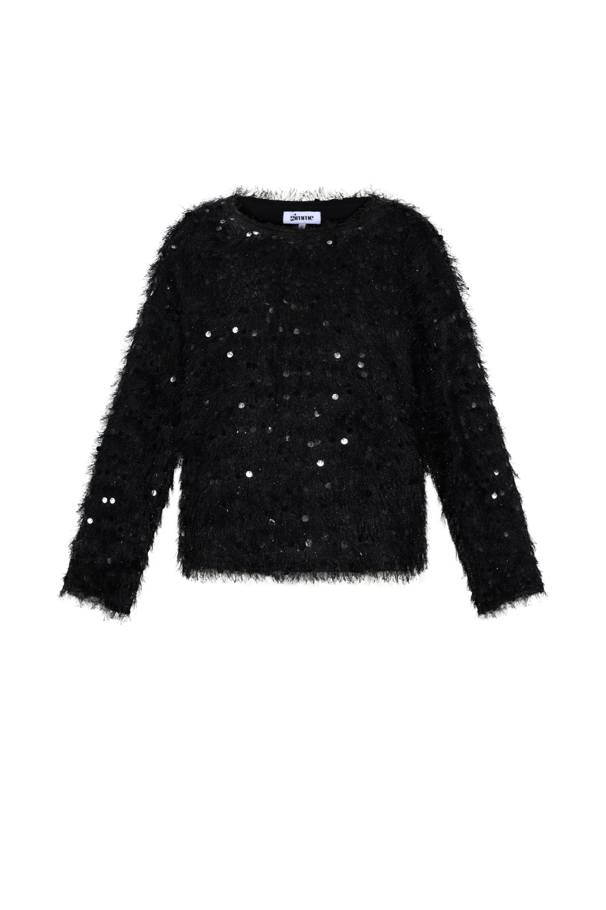 Haut à manches longues et sequins