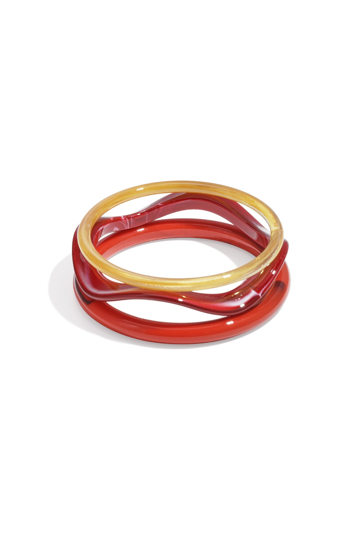 Women's Acrylic Solid Bangle – Multiple Colors – image 8