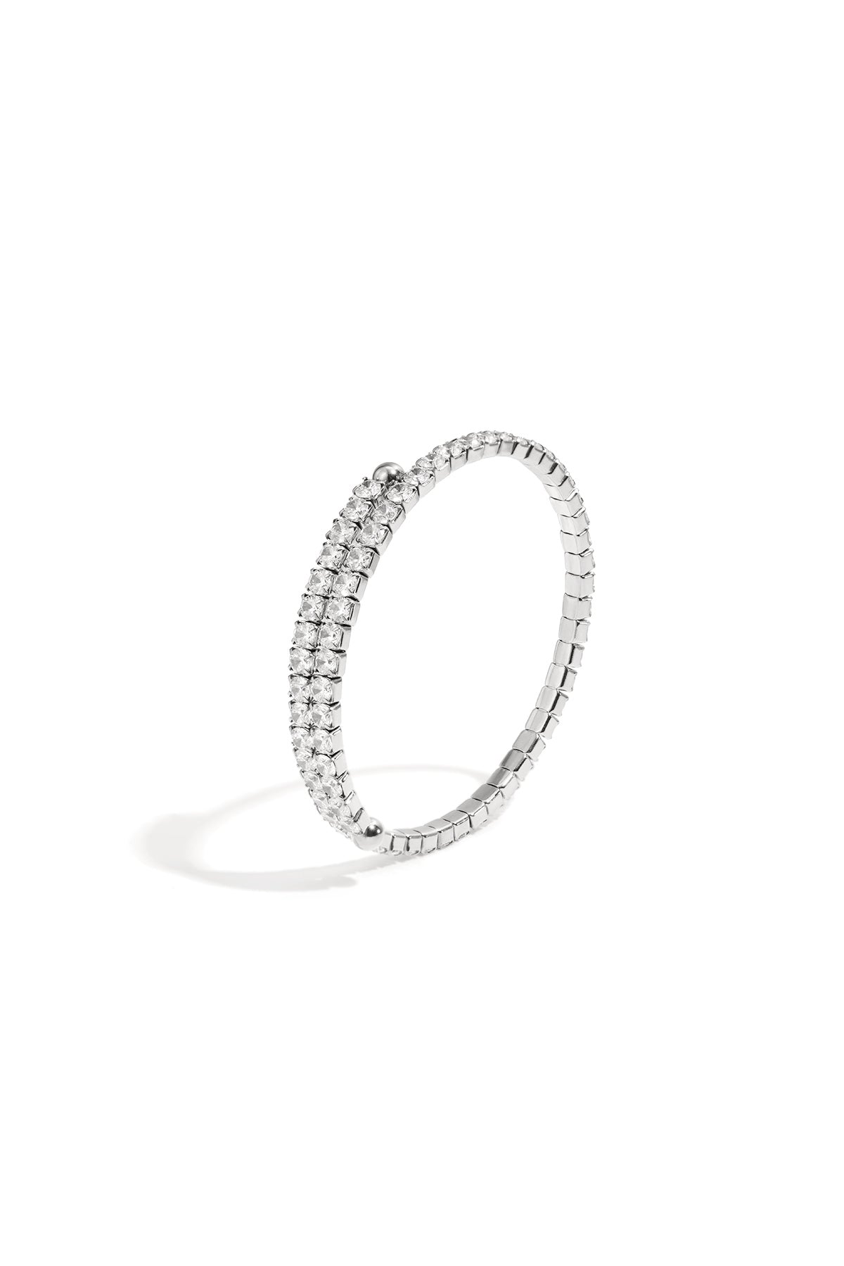 Roestvrijstalen manchet armbanden cirkel Casual Dagelijks Eenvoudig Serie Dames sieraden