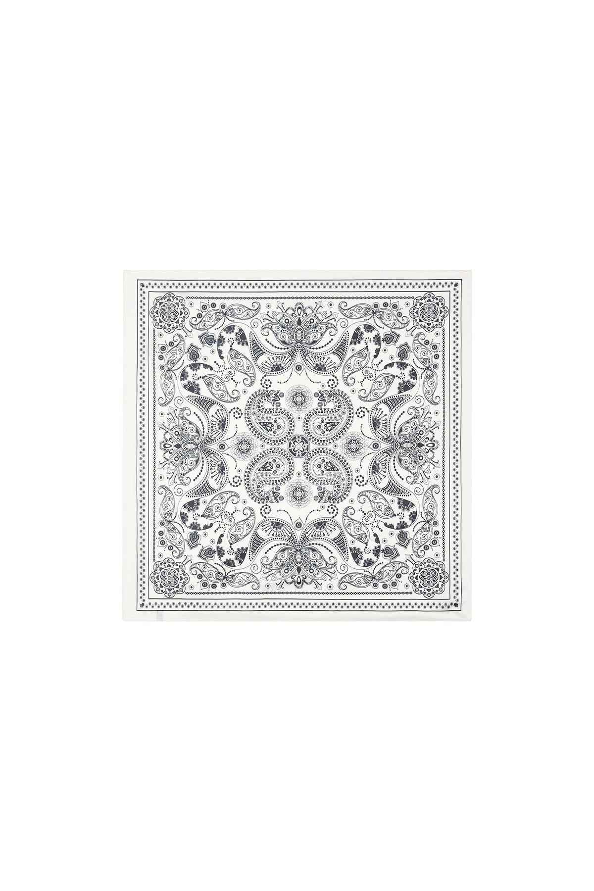 Zomersjaals met paisley-patroon, klassiek polyester, dagelijkse accessoires