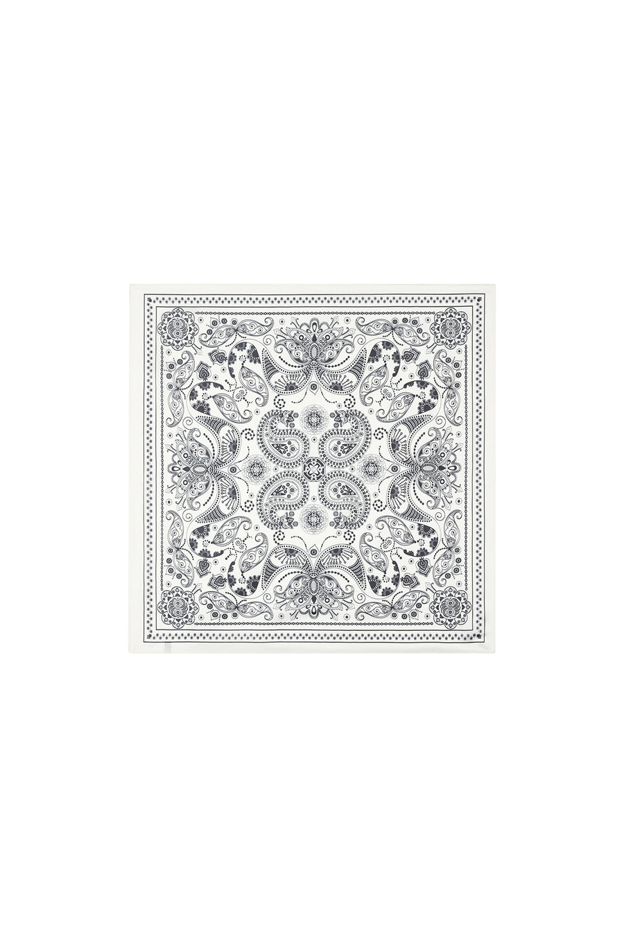 Zomersjaals met paisley-patroon, klassiek polyester, dagelijkse accessoires