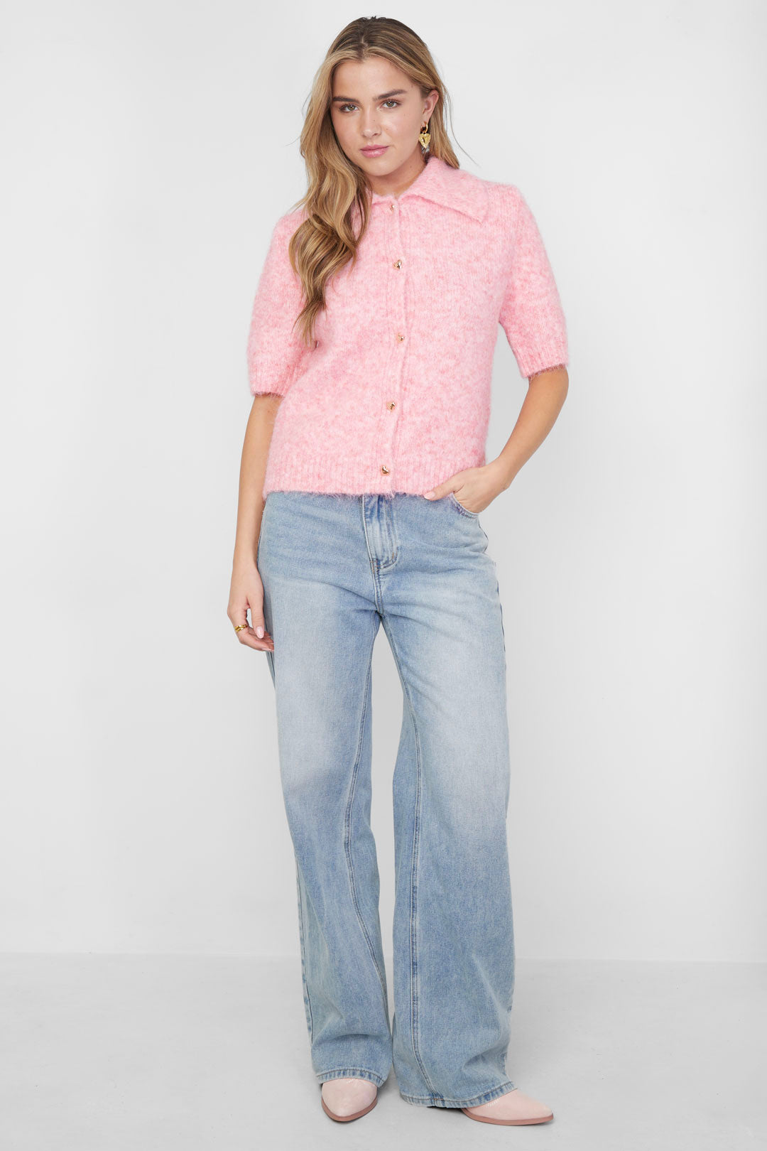 Dames Amore gebreide top van polyester – productfoto 6