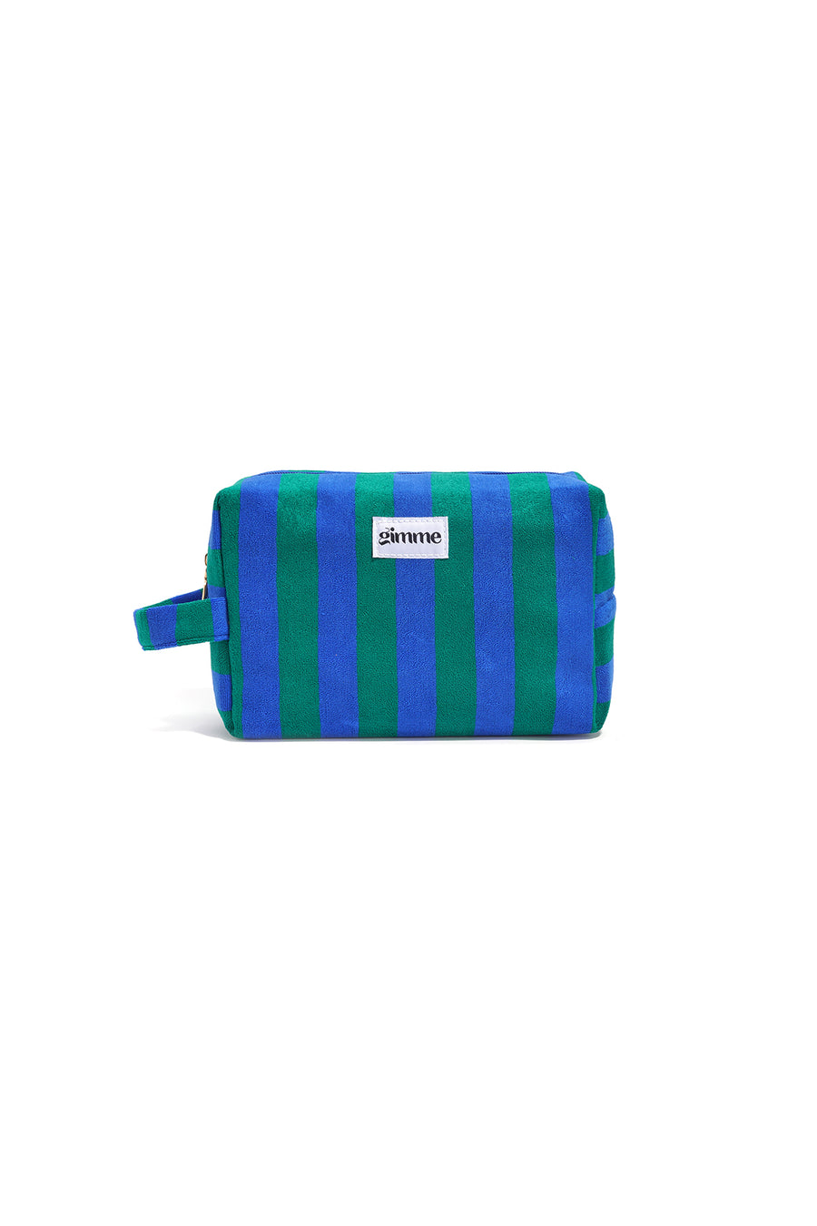 Make-up tasjes met strepen, eenvoudig, polyester, dagelijkse accessoires