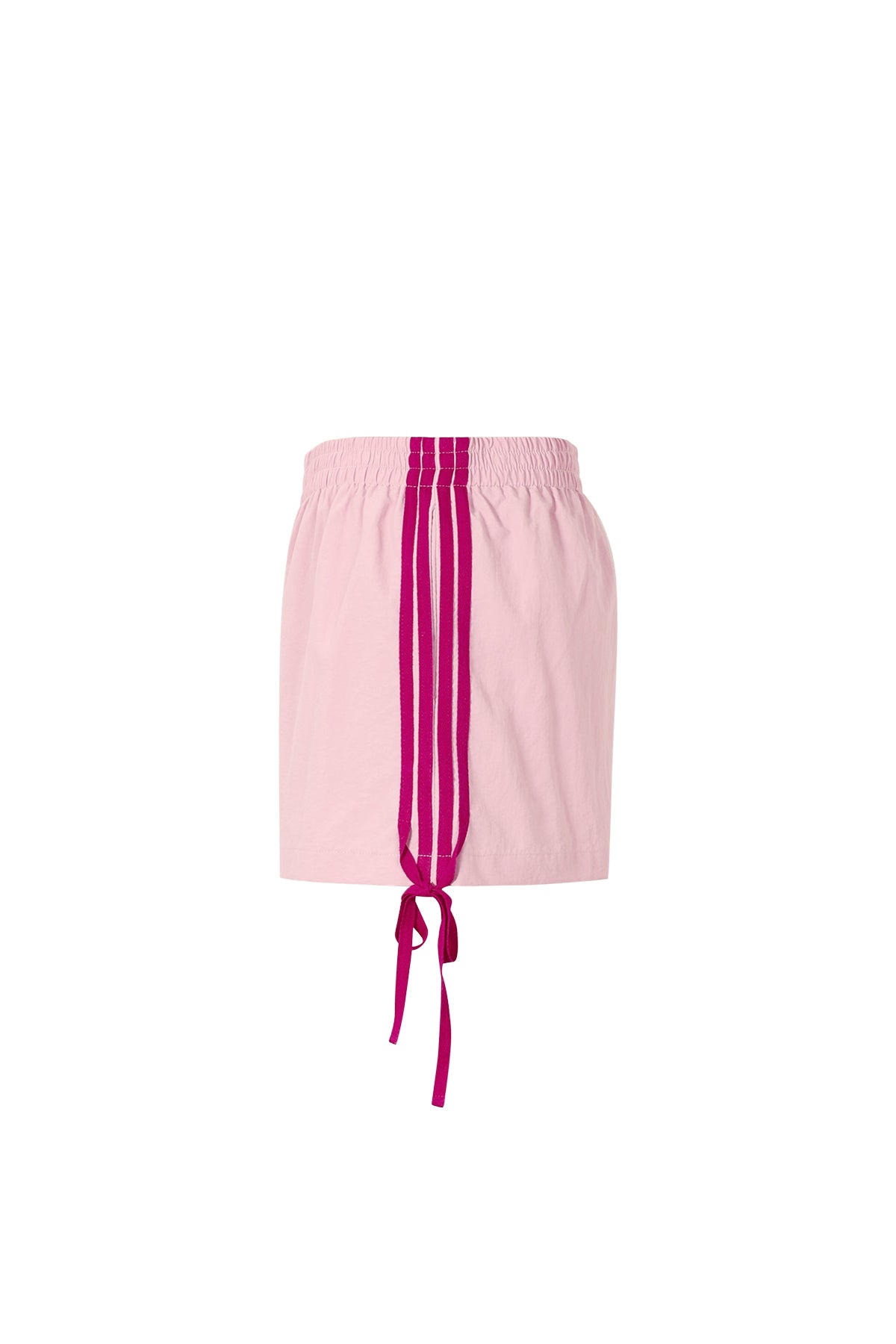 Dames sportieve gestreepte shorts – productfoto 9