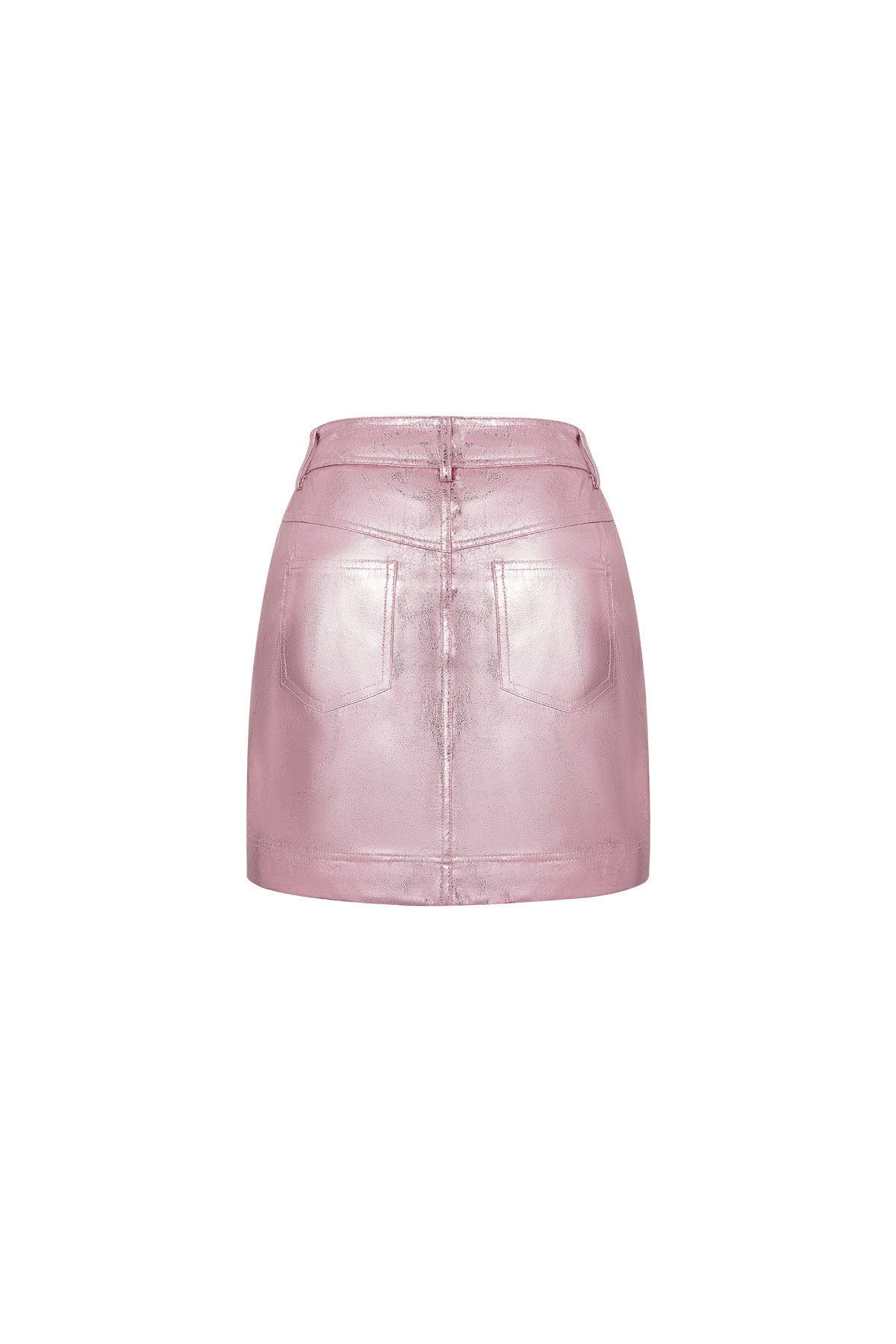 Mini-jupe pour femme – rose – photo 6