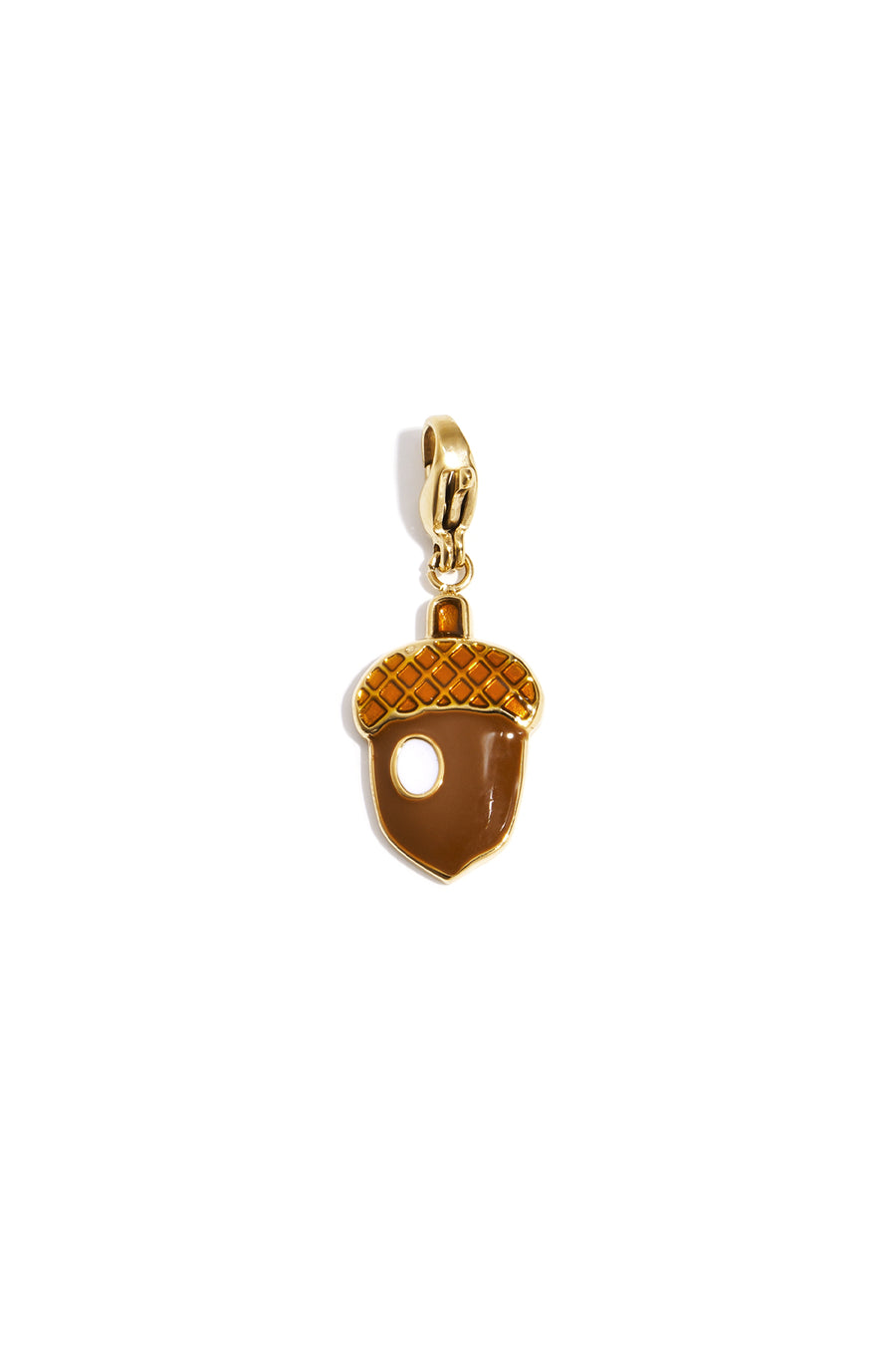 Composant de bijou en acier inoxydable 304 avec motif végétal – marron