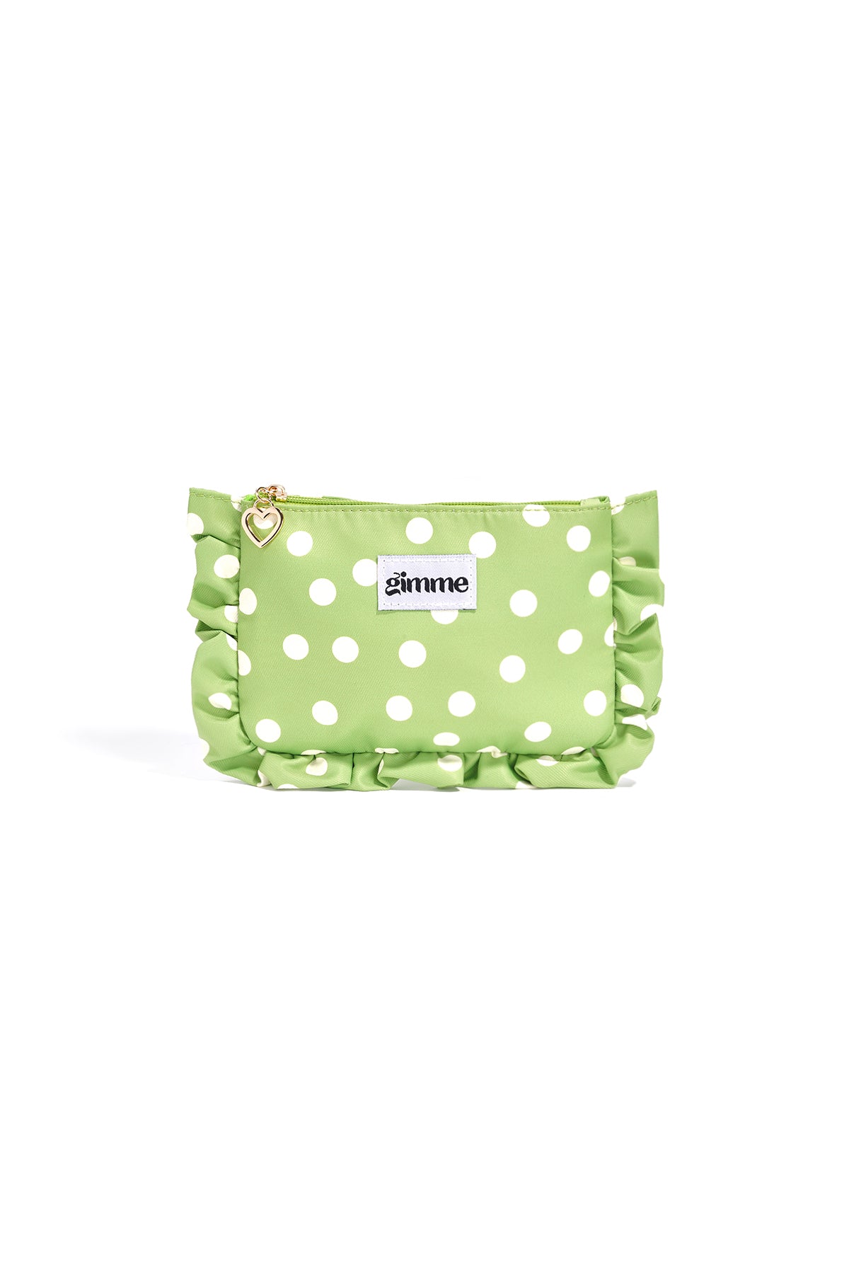 Trousse de maquillage 100 % polyester à pois – plusieurs coloris