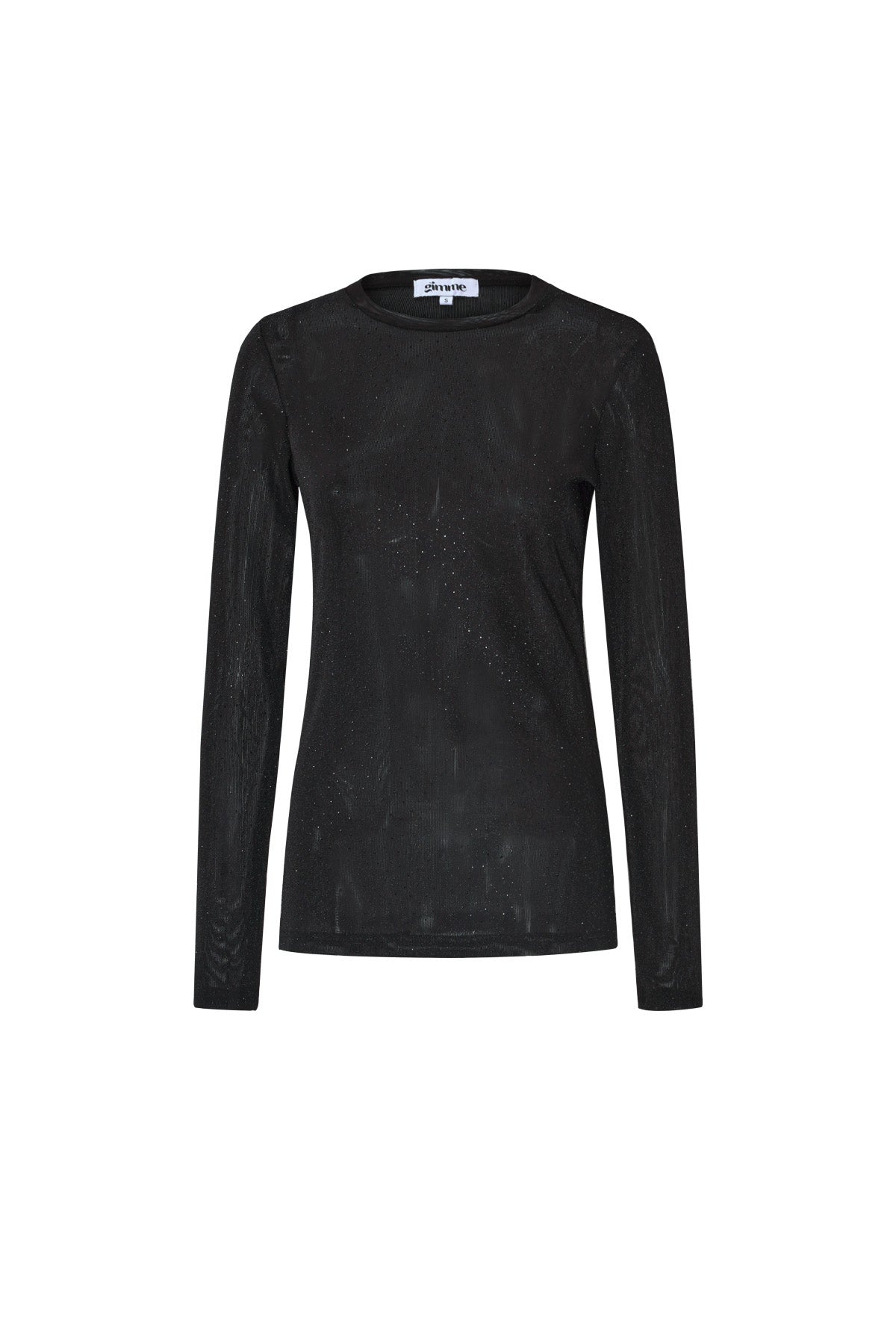 Dames lila Festival Sparkle top met lange mouwen