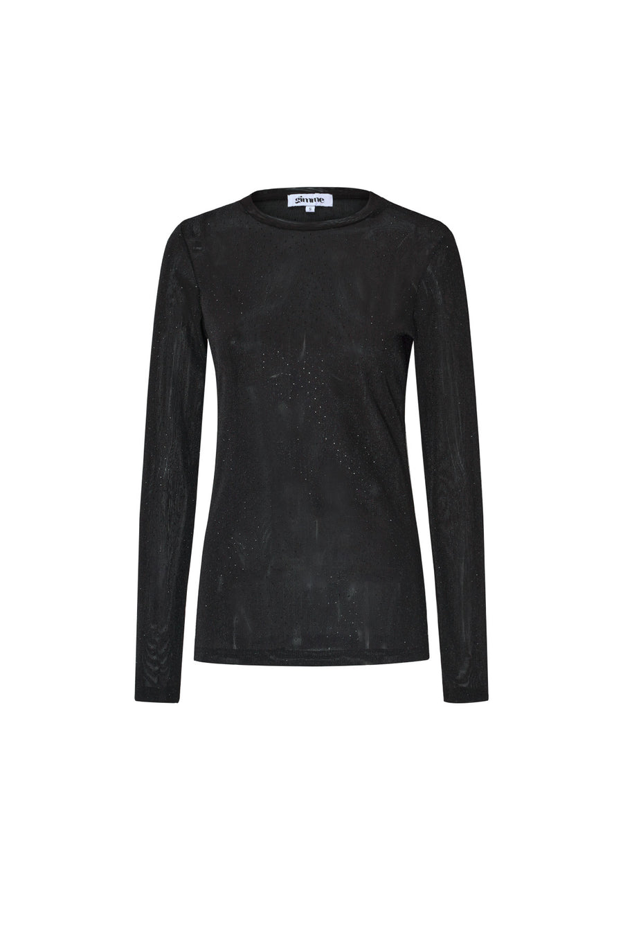 Dames lila Festival Sparkle top met lange mouwen