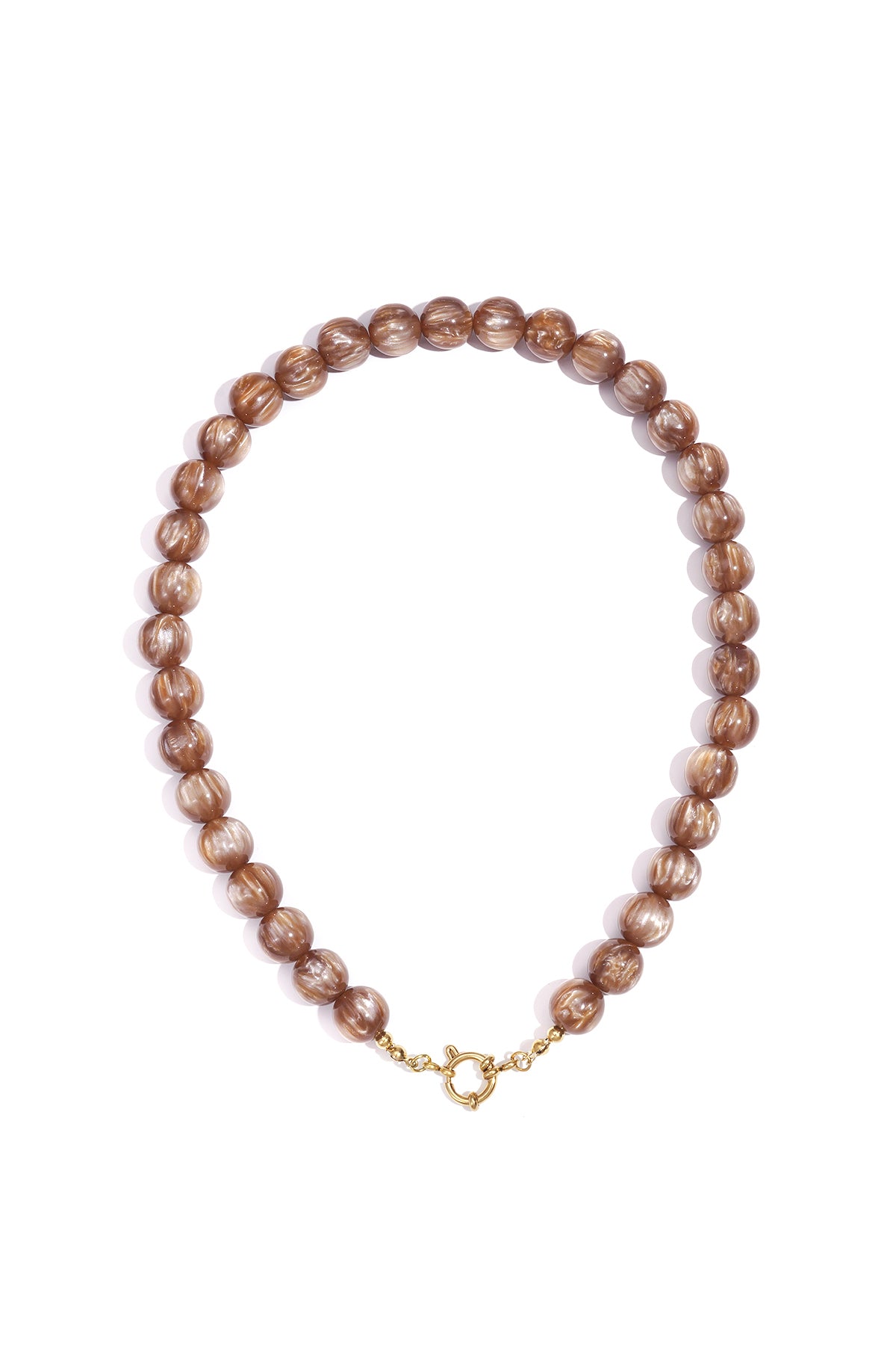 Women's Resin Bead Necklace - Multi-Color - Creative