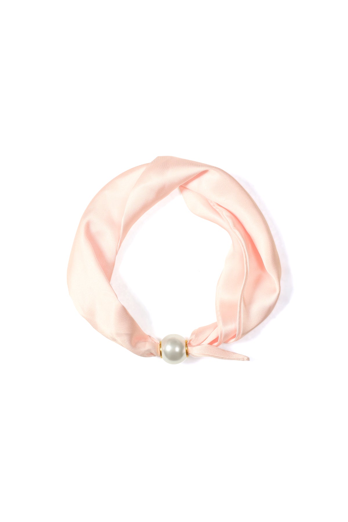 Écharpe d'été pour femmes 100 % polyester, unie – rose
