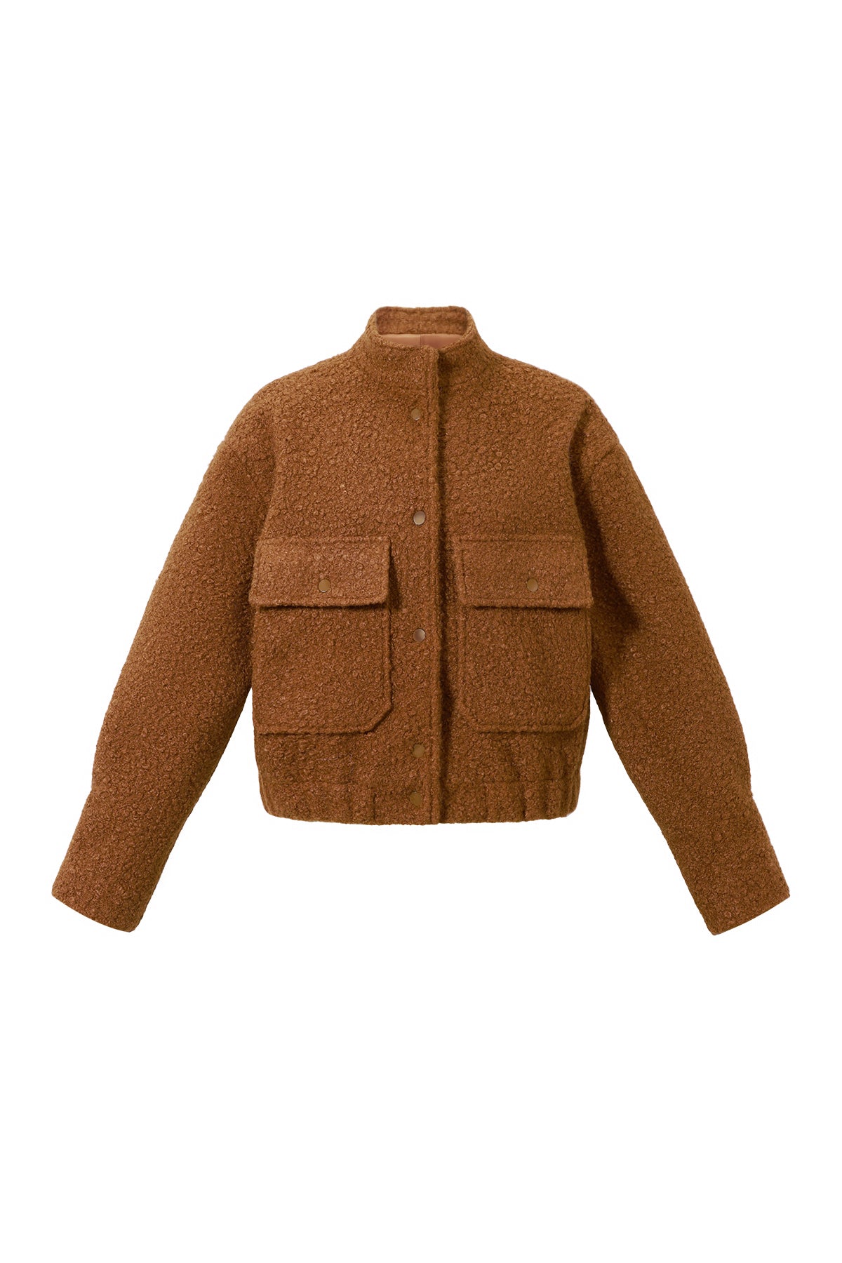 Dames casual jacket van polyester in vijf kleuren