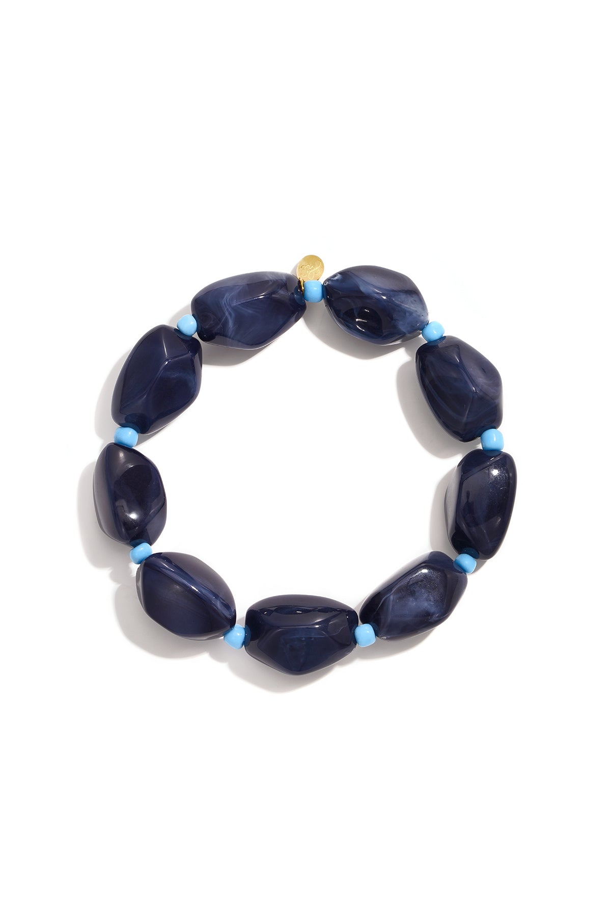 Bracelet de perles pour femmes en acrylique, verre, acier inoxydable – plusieurs coloris