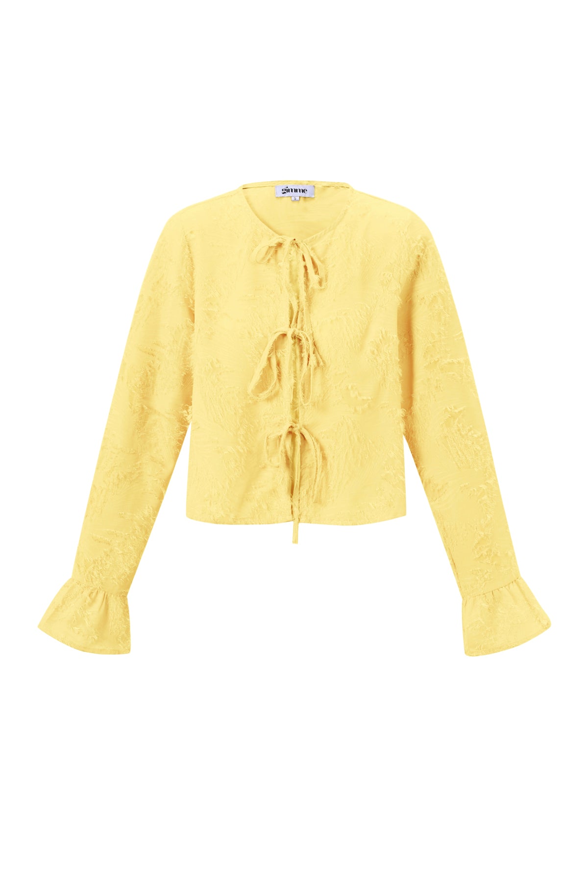 Top à manches longues au look élégant