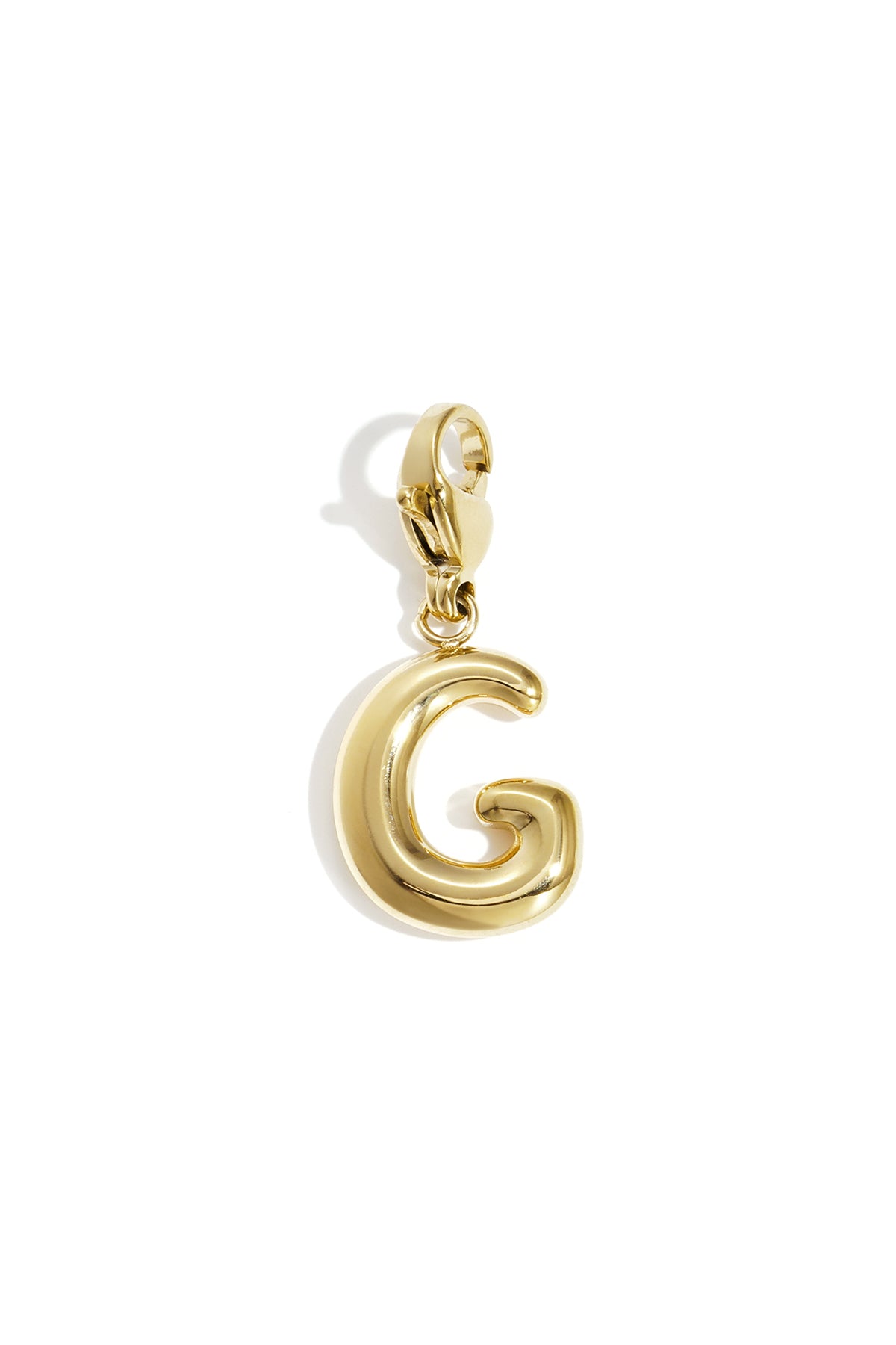 Composant de bijoux en acier inoxydable avec détail lettre – couleur or – photo 9