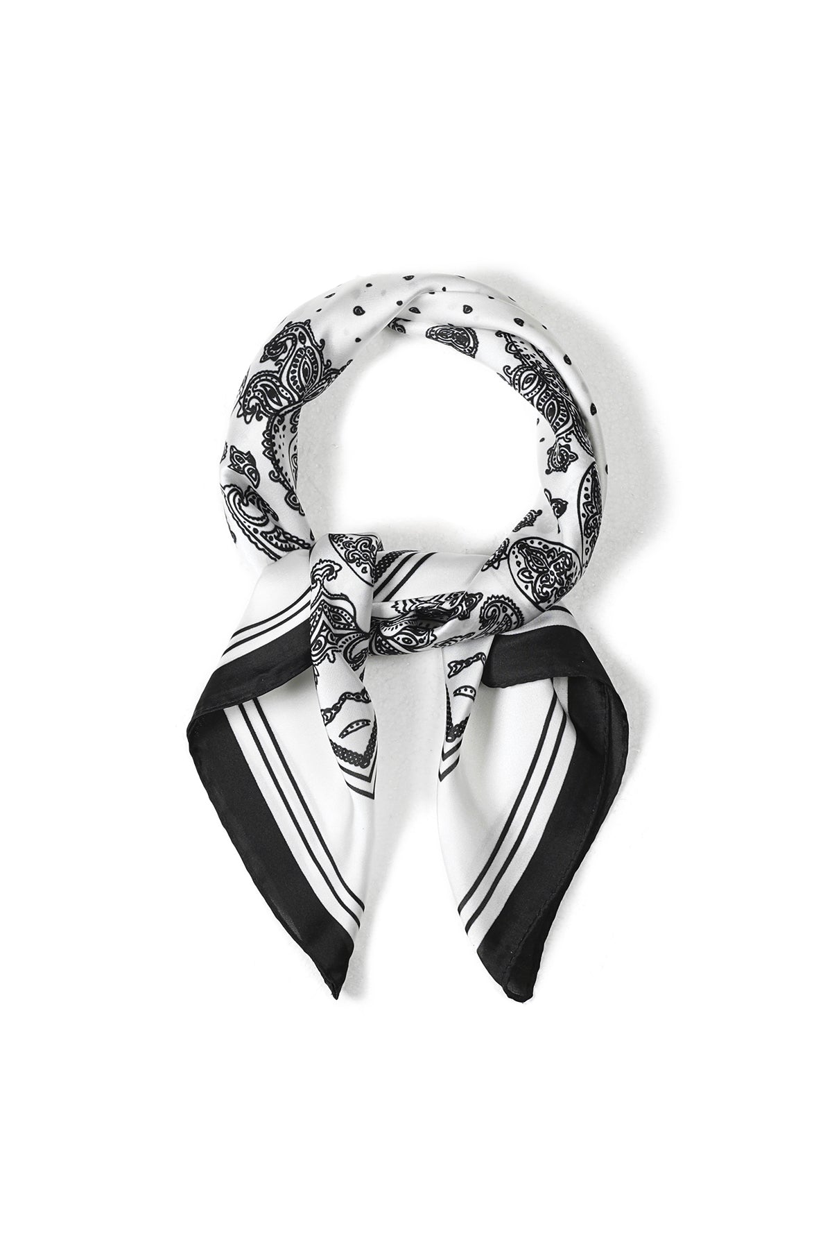 Zomersjaals met paisley-patroon, casual, polyester, dagelijkse accessoires