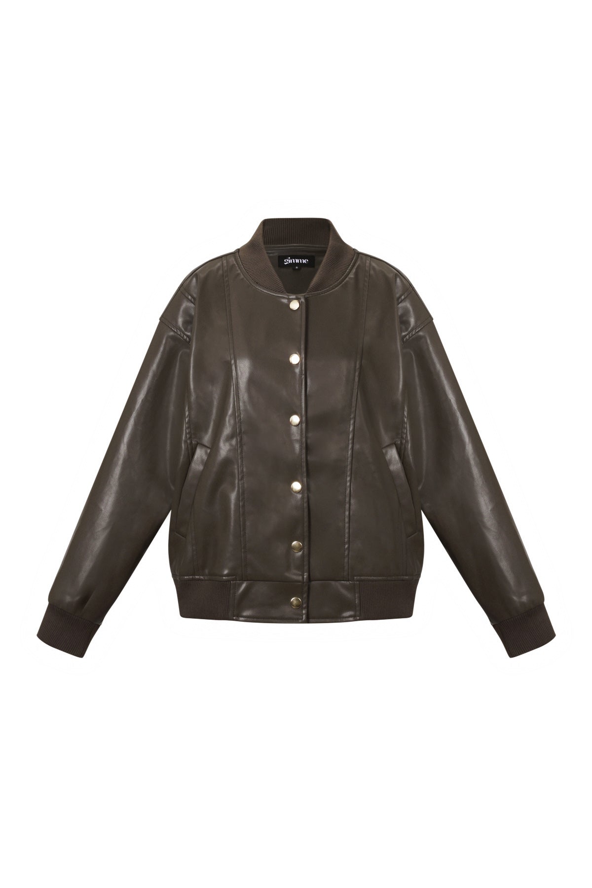 Dames streetstyle bomberjack van polyester