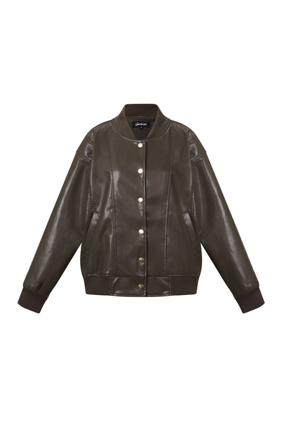 Dames streetstyle bomberjack van polyester
