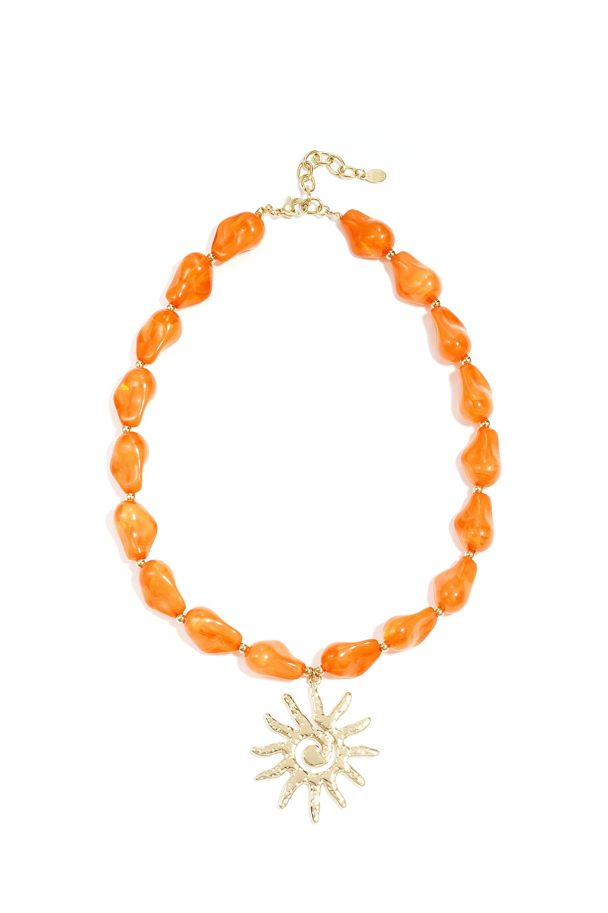 Kralenketting met zon charm