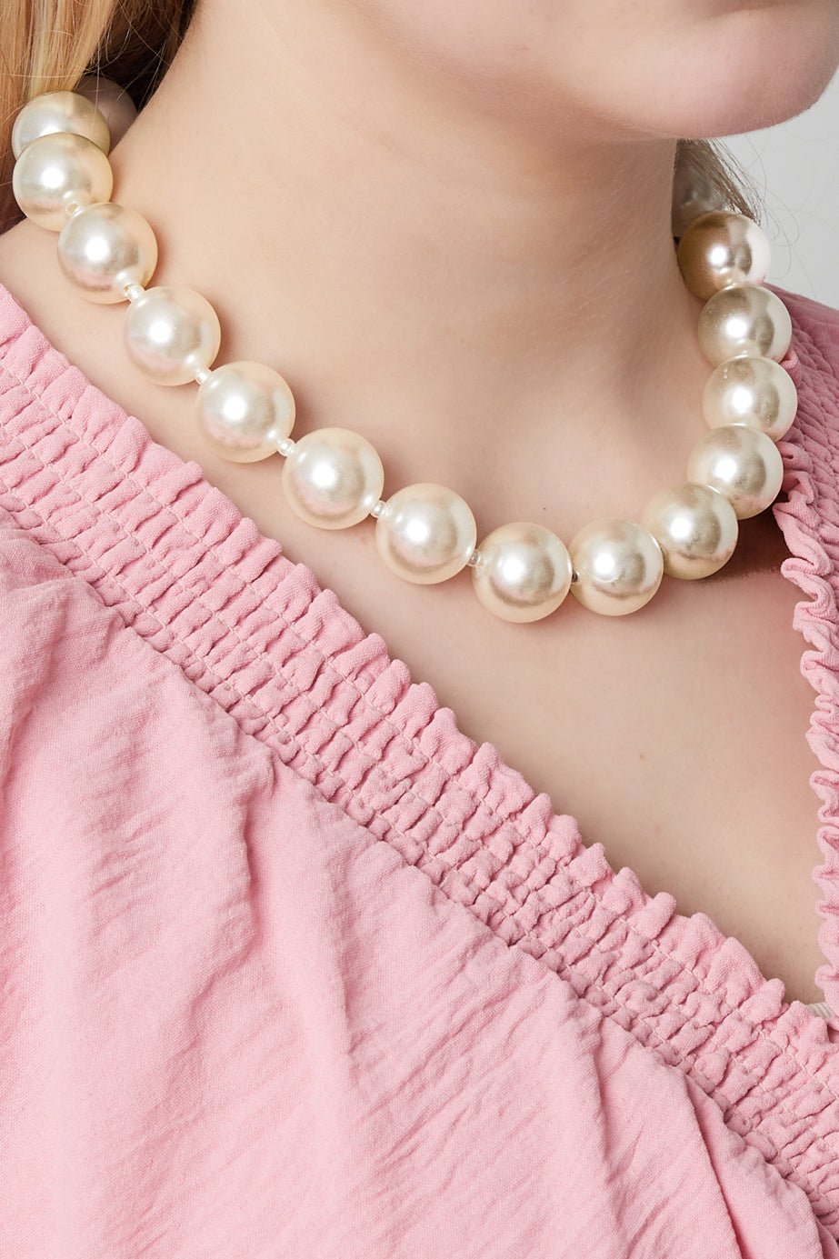 Pearl girl ketting 12mm-25mm