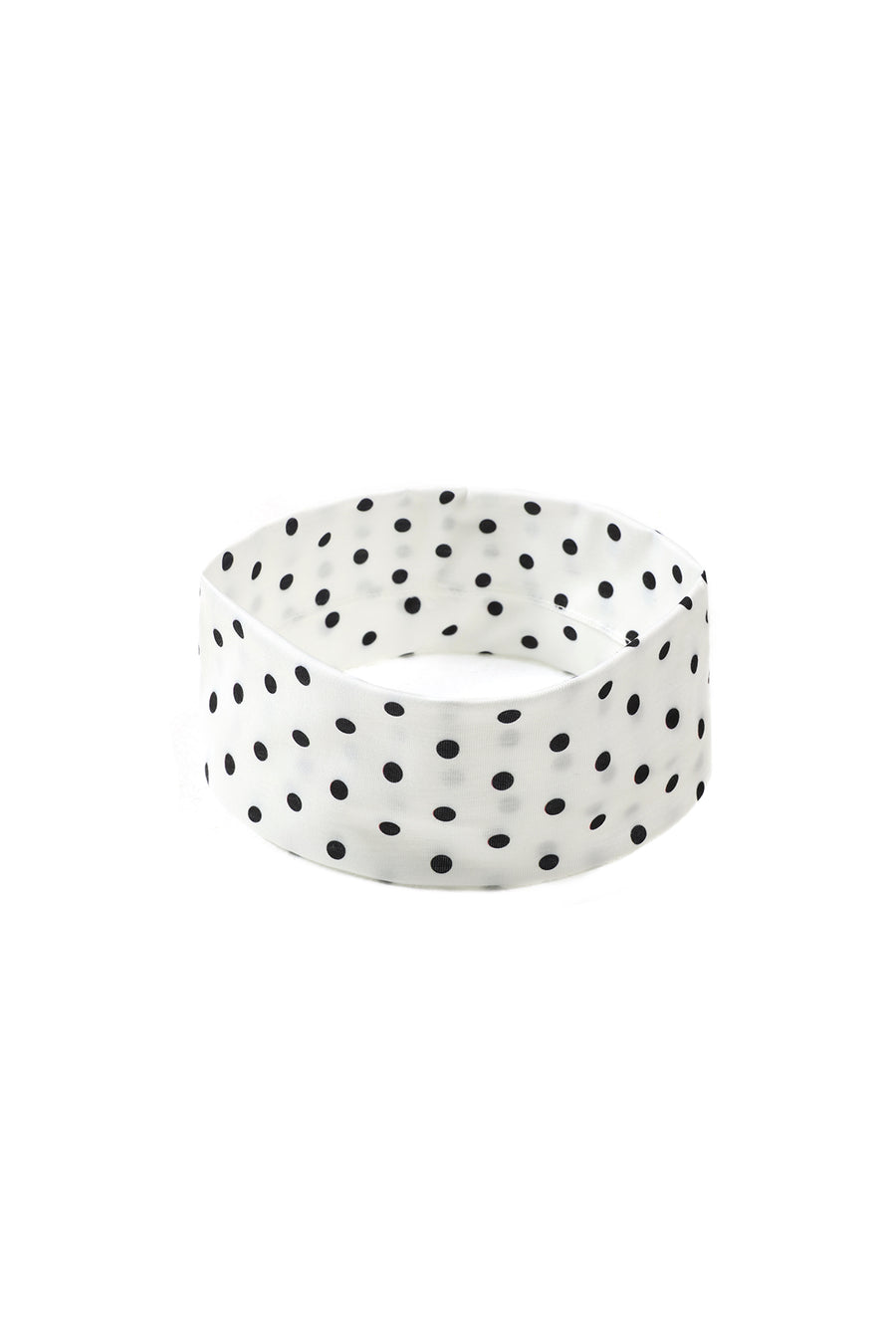 Bandeau en polyester, coton à pois – plusieurs coloris